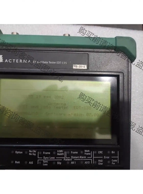 美国ACTERNA安科特纳数据通道测试仪E1 EST135 议价再拍 拆机件