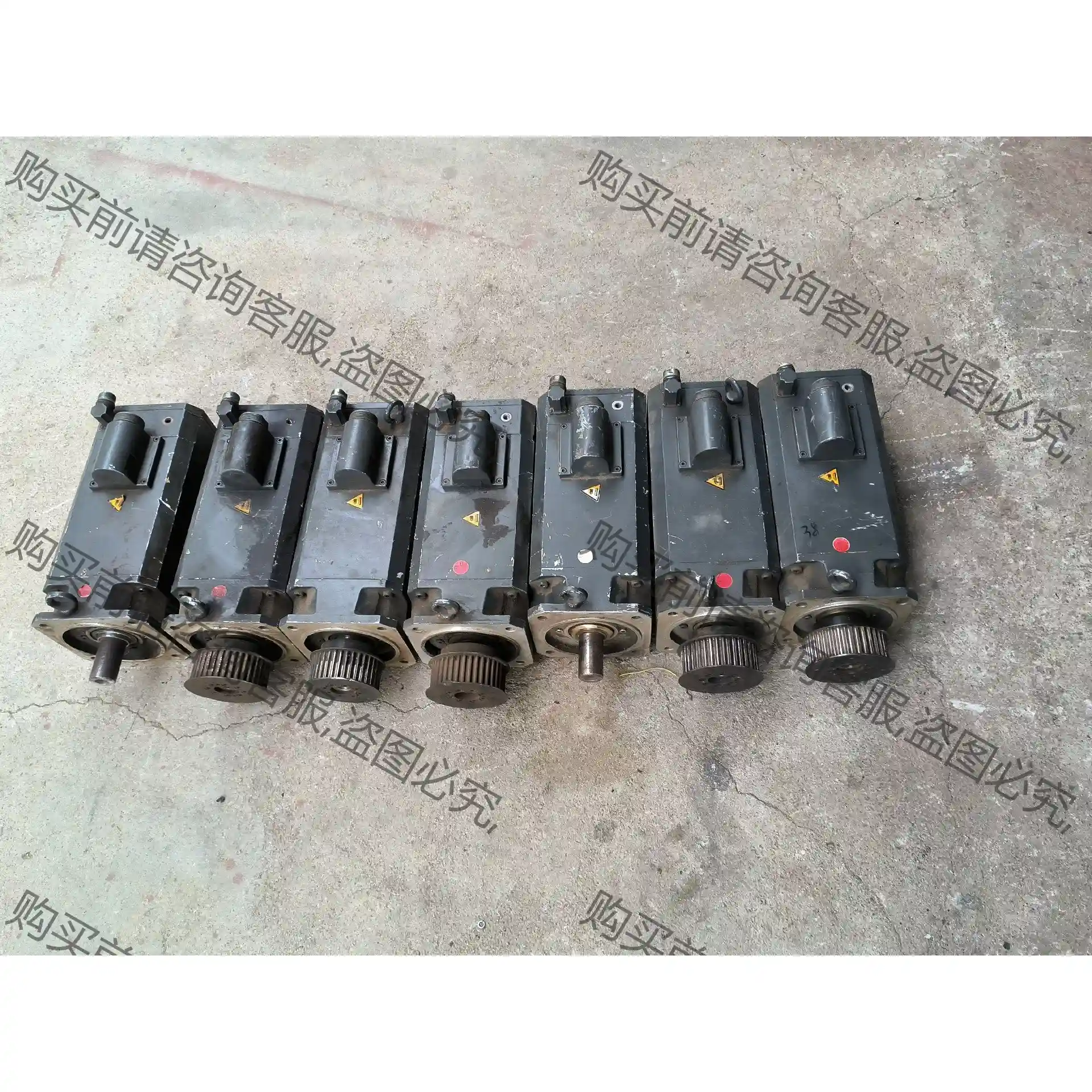 西门zi伺服电机1ft6086-8af7-3sg1编码器v23 议价再拍 拆机件