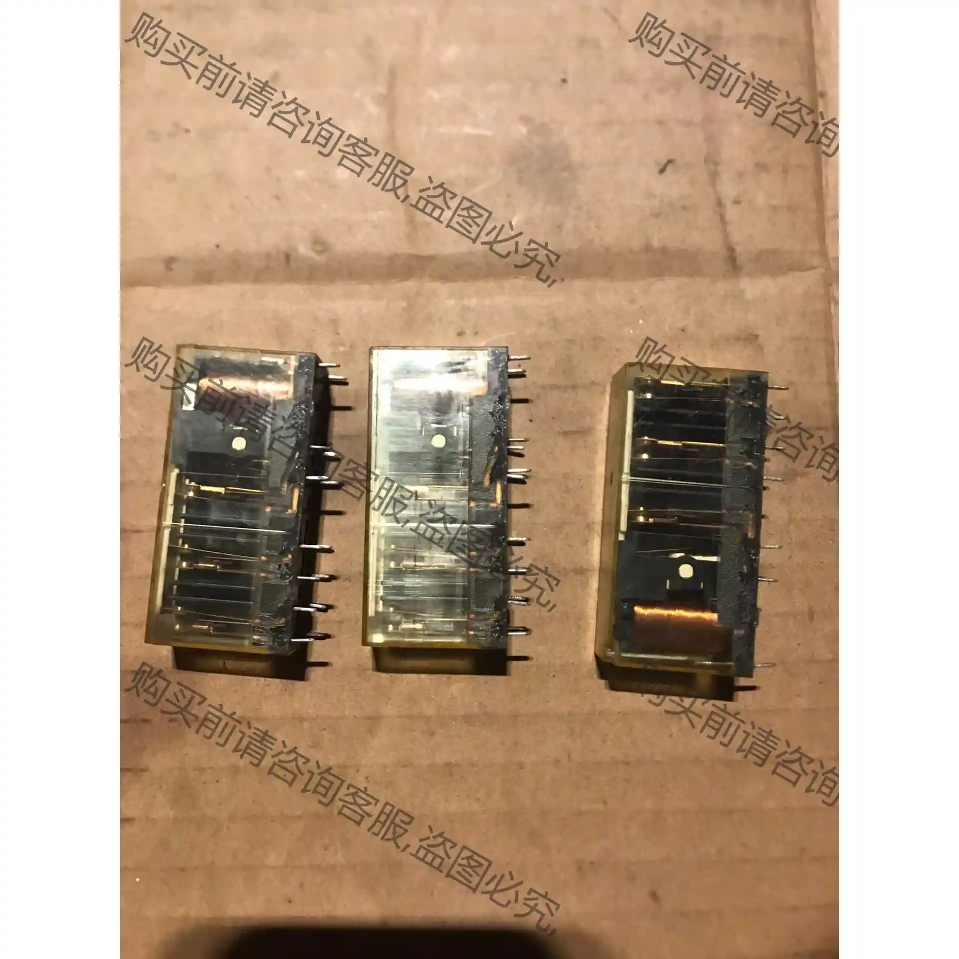 RF1V-4A2BL-D24和泉继电器，拆机的，包好，成色如议价再拍拆机