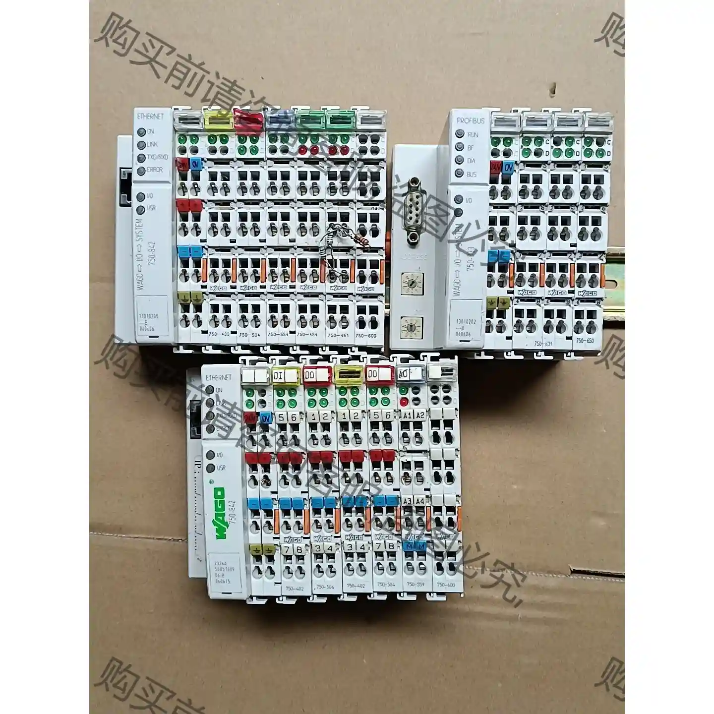 德国万可WAGO总线模块 750-333 750-842 议价再拍 拆机件