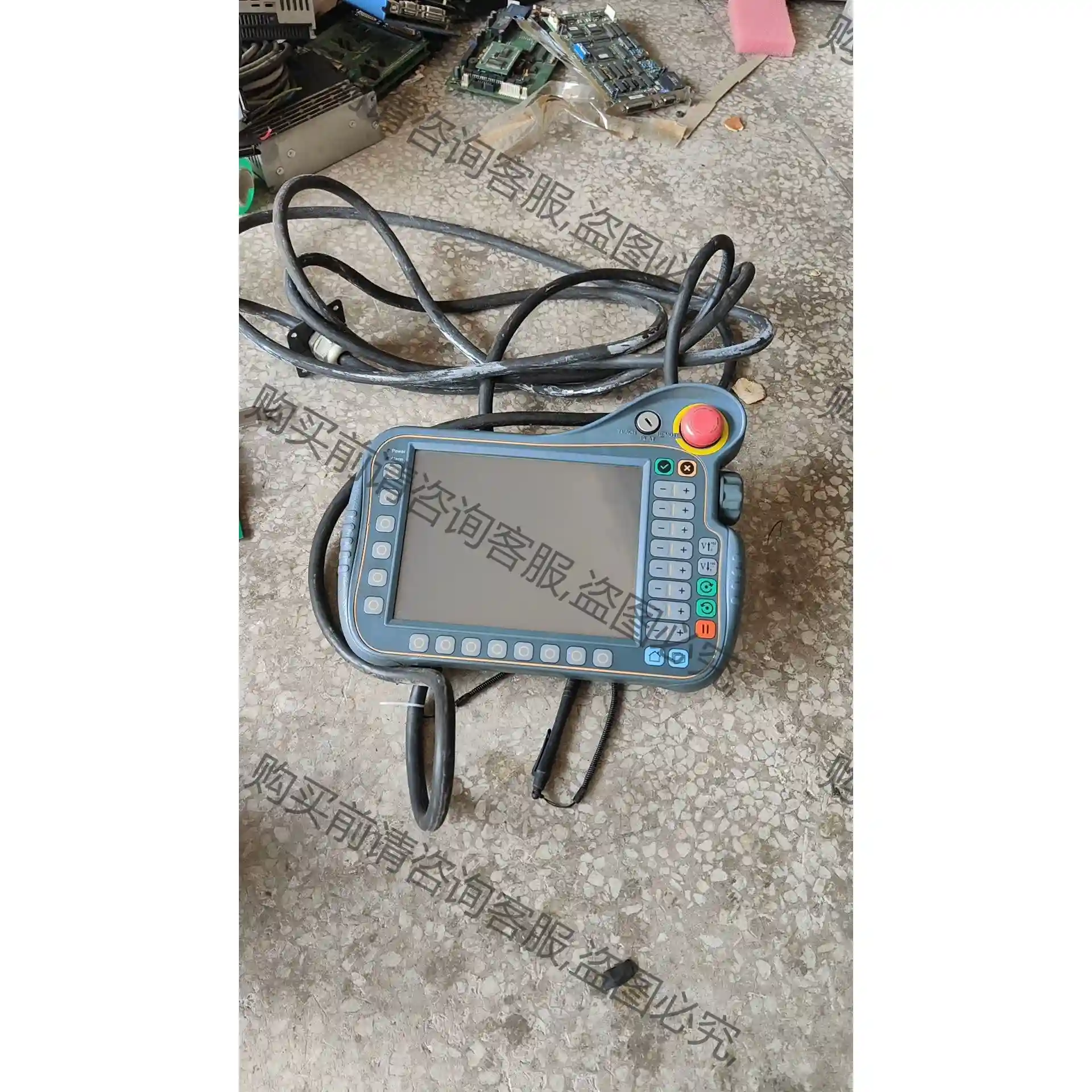 卡诺普示教器CRP-TPHT80K-C带主机CRP-S40- 议价再拍 拆机件