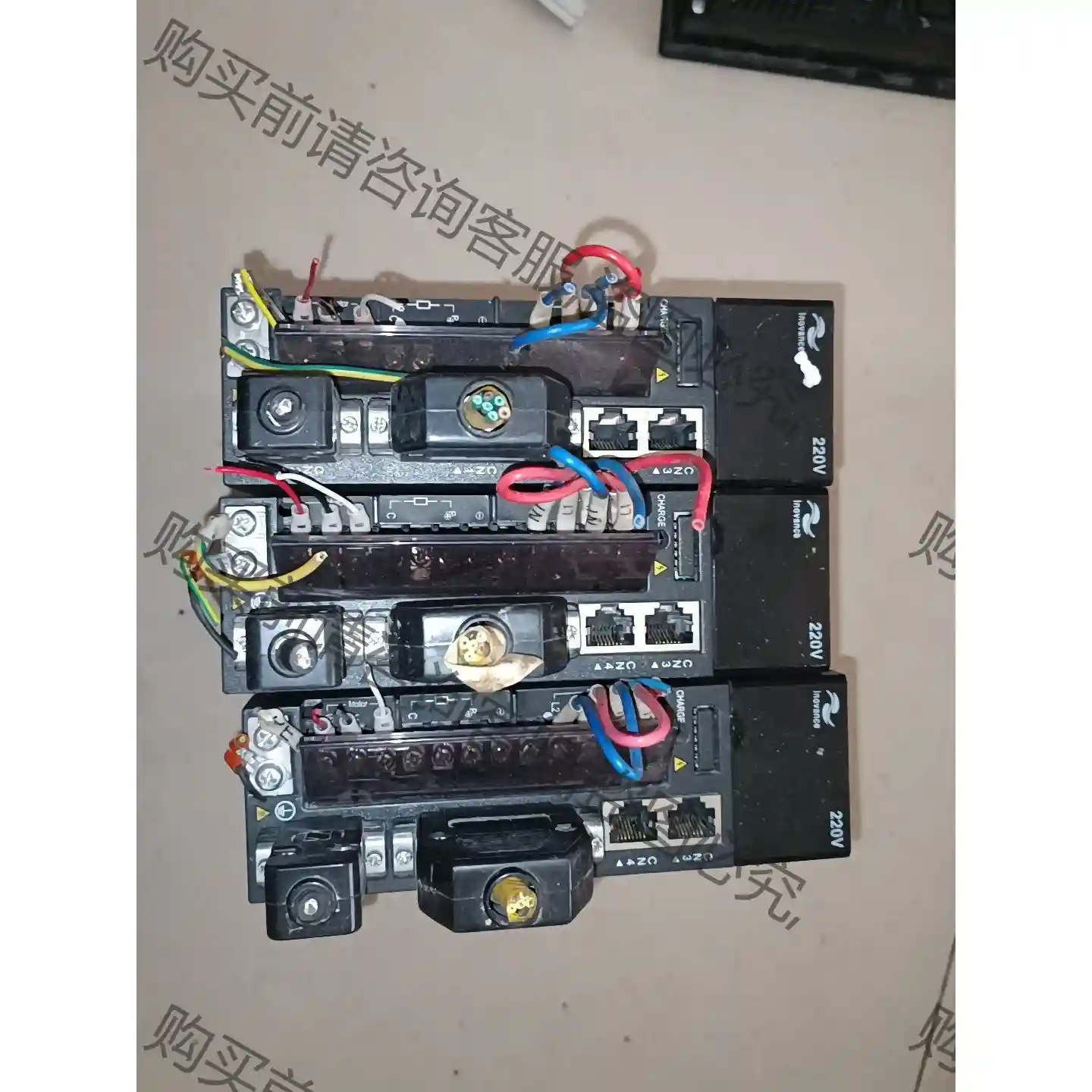 汇川lS620PSR8l-DDR有三个,都是下机货,功能成色 议价再拍 拆机