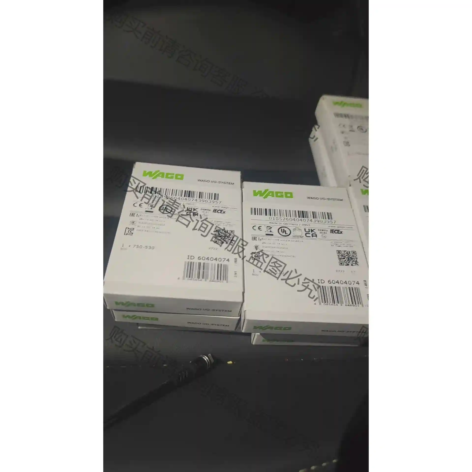 全新原装正品万可WAGO 750-530 8点数字量输出模块 议价再拍 拆机