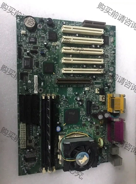 INTEL 815E 主板 D815EEA 带CPU，风扇 议价再拍 拆机件