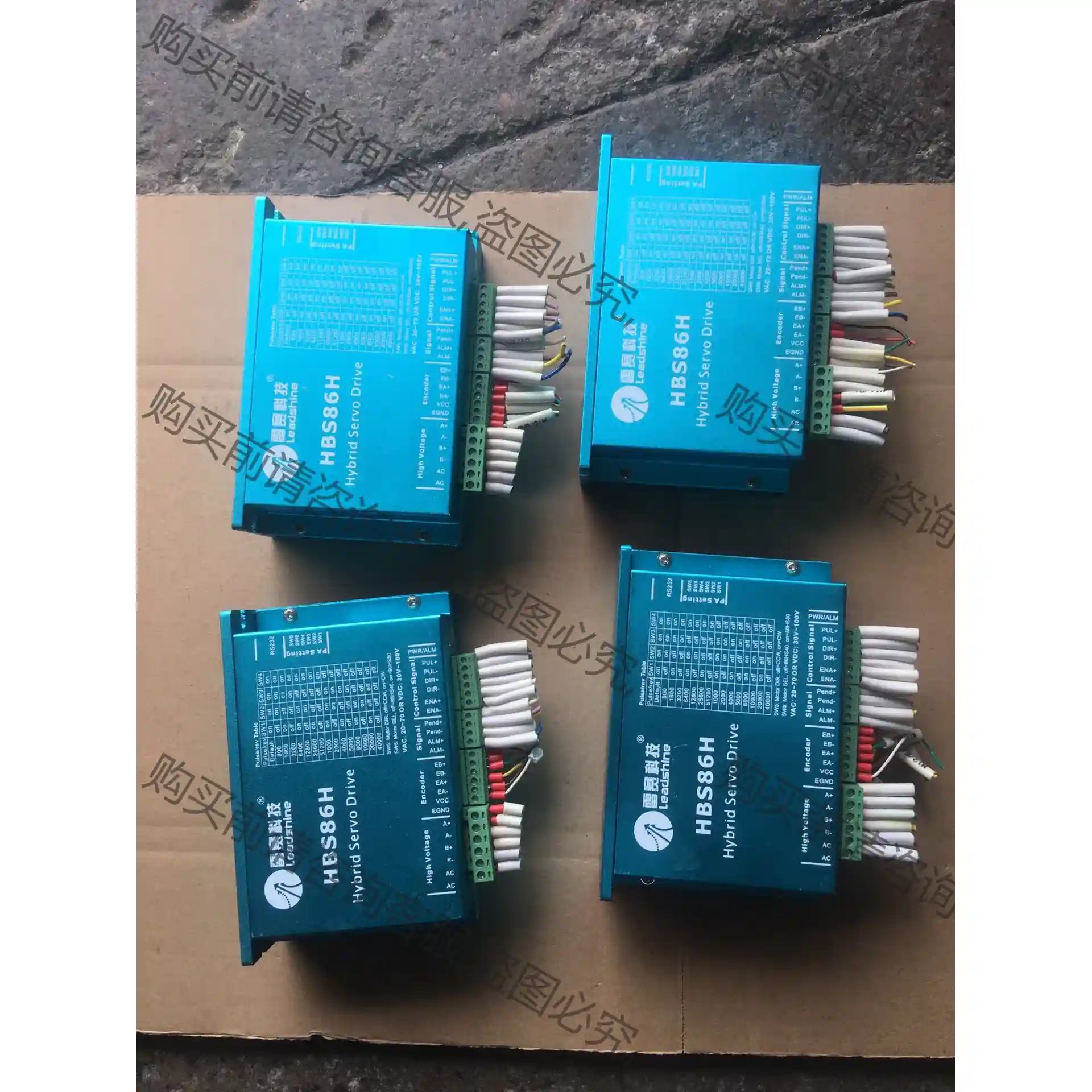 雷赛．MODEL：HBS86H：2个成色如图功能包好：议价 议价再拍 拆机