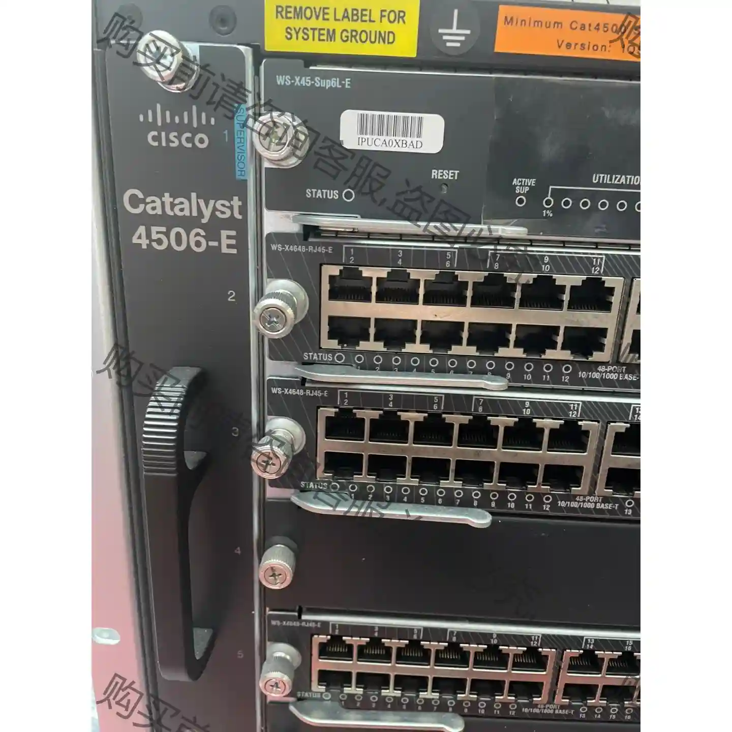 思科cisco WS-X45-SUP6L-E WS-X464 议价再拍 拆机件