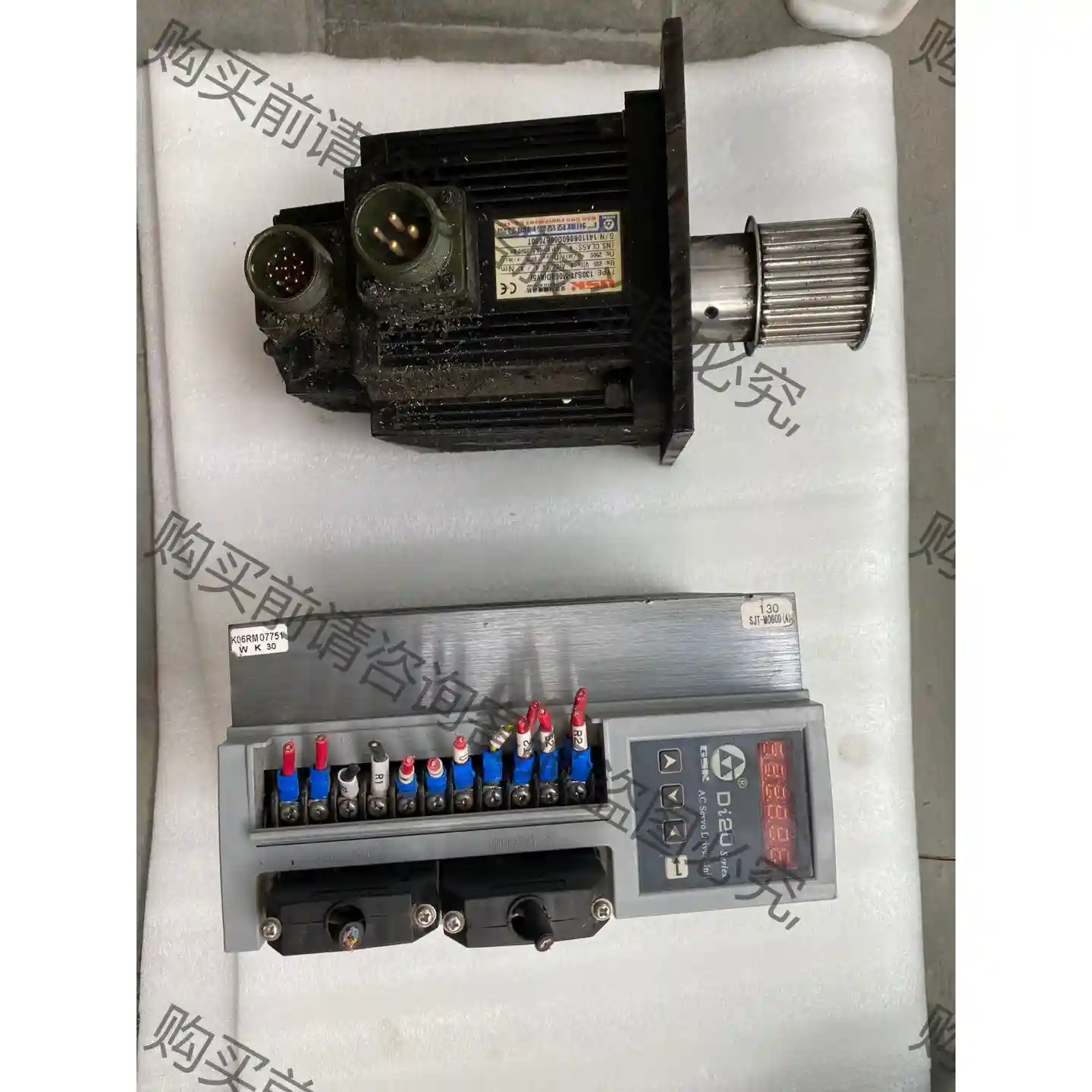驱动DI20-M15B4/电机130SJT-M060D拆机一 议价再拍 拆机件