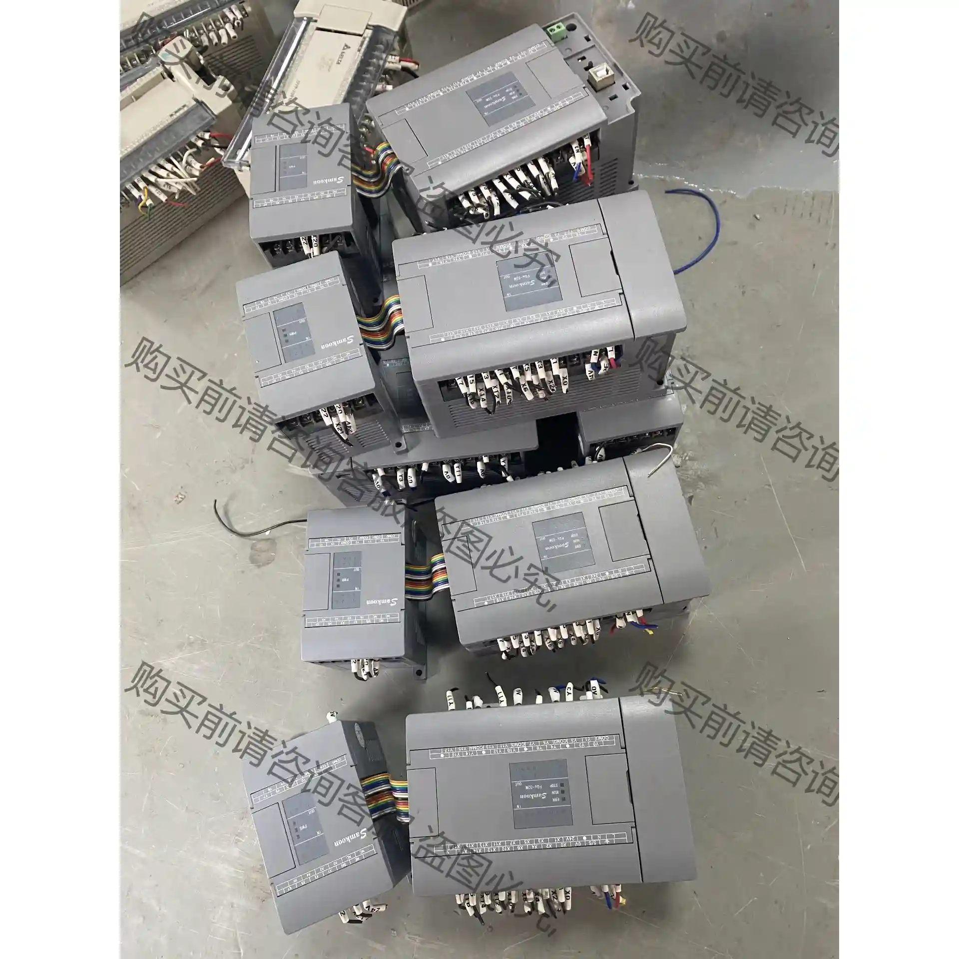 FGS-32MT-AC FGS-E8X8T-C显控PLC 议价再拍 拆机件