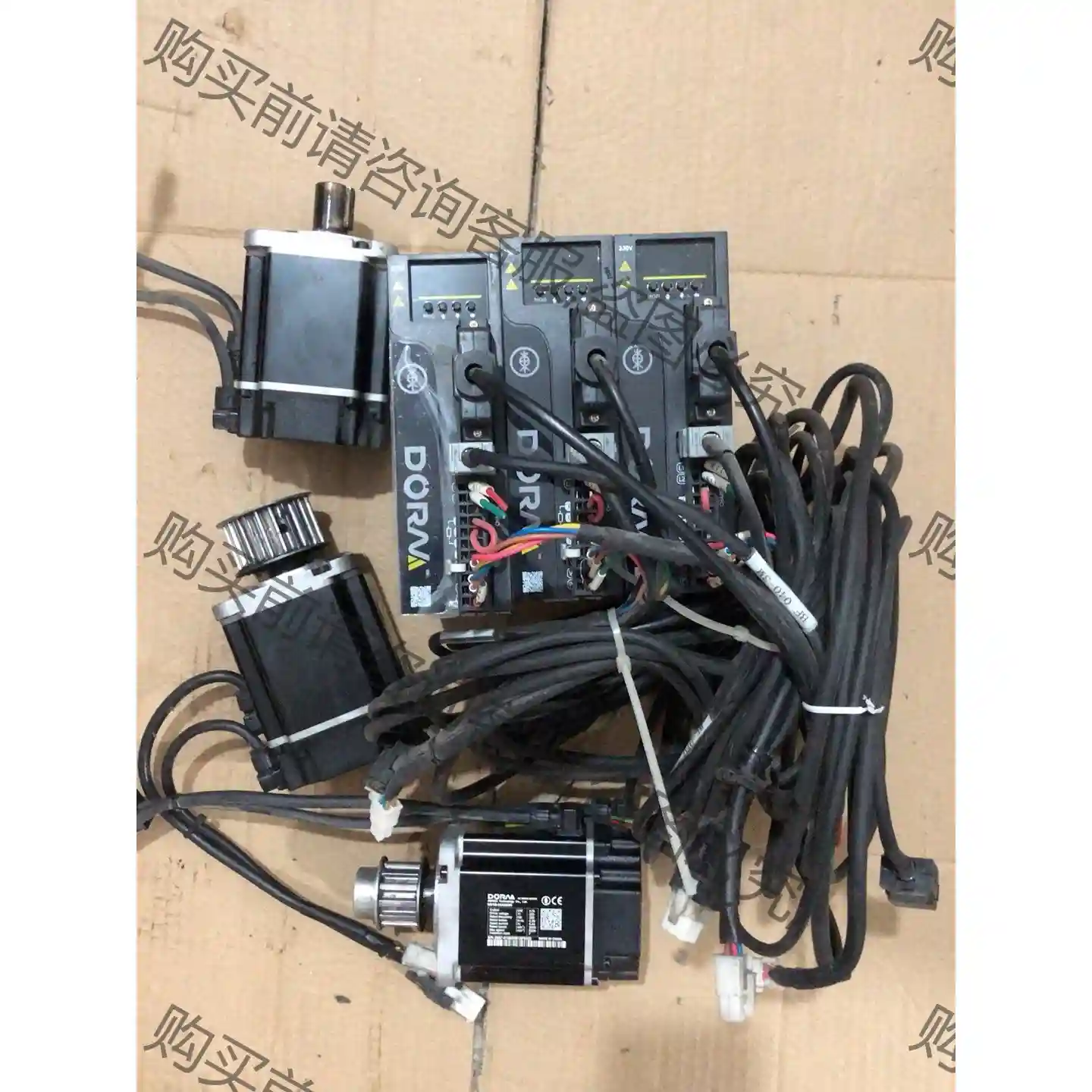 东菱伺服750w，型号DS2P-08AS，电机DM1M-08 议价再拍 拆机件