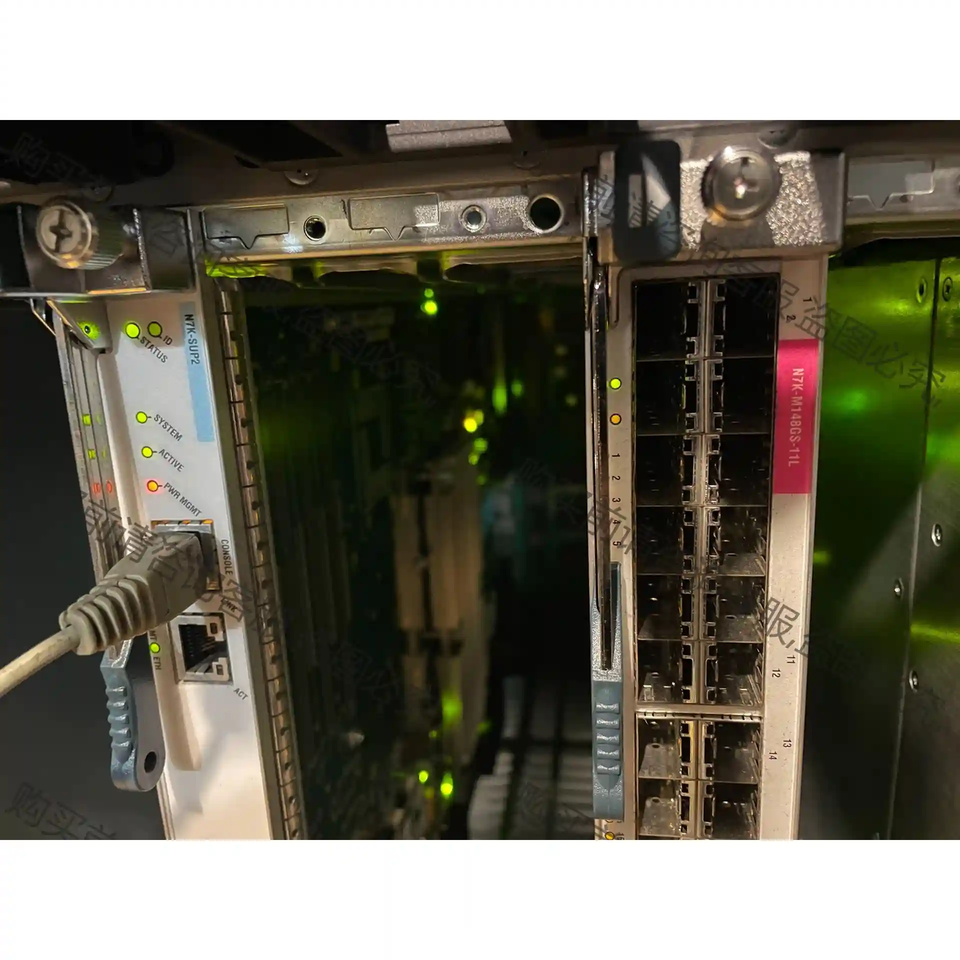 思科cisco N7K-M148GS-11L 万兆光口板卡 议价再拍 拆机件