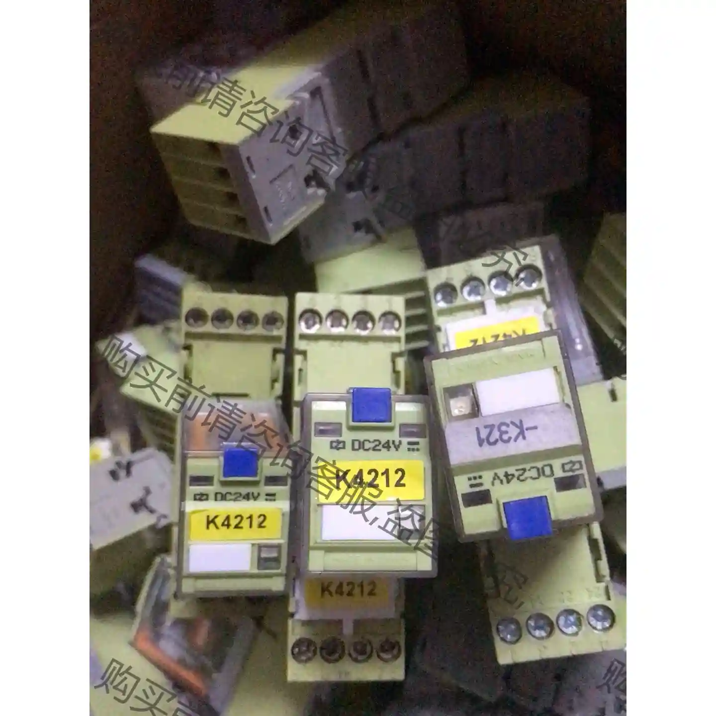 西班牙电磁RELECO继电器C7-A200 DX DC24V 议价再拍 拆机件