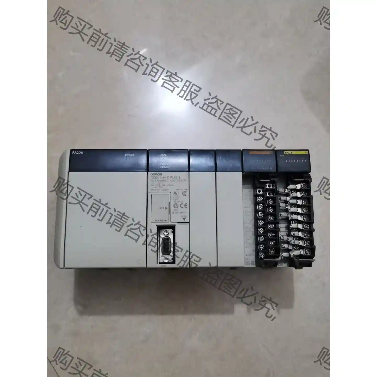 欧姆longCQM1H-CPU21 CQM1-OD212、ID21 议价再拍 拆机件