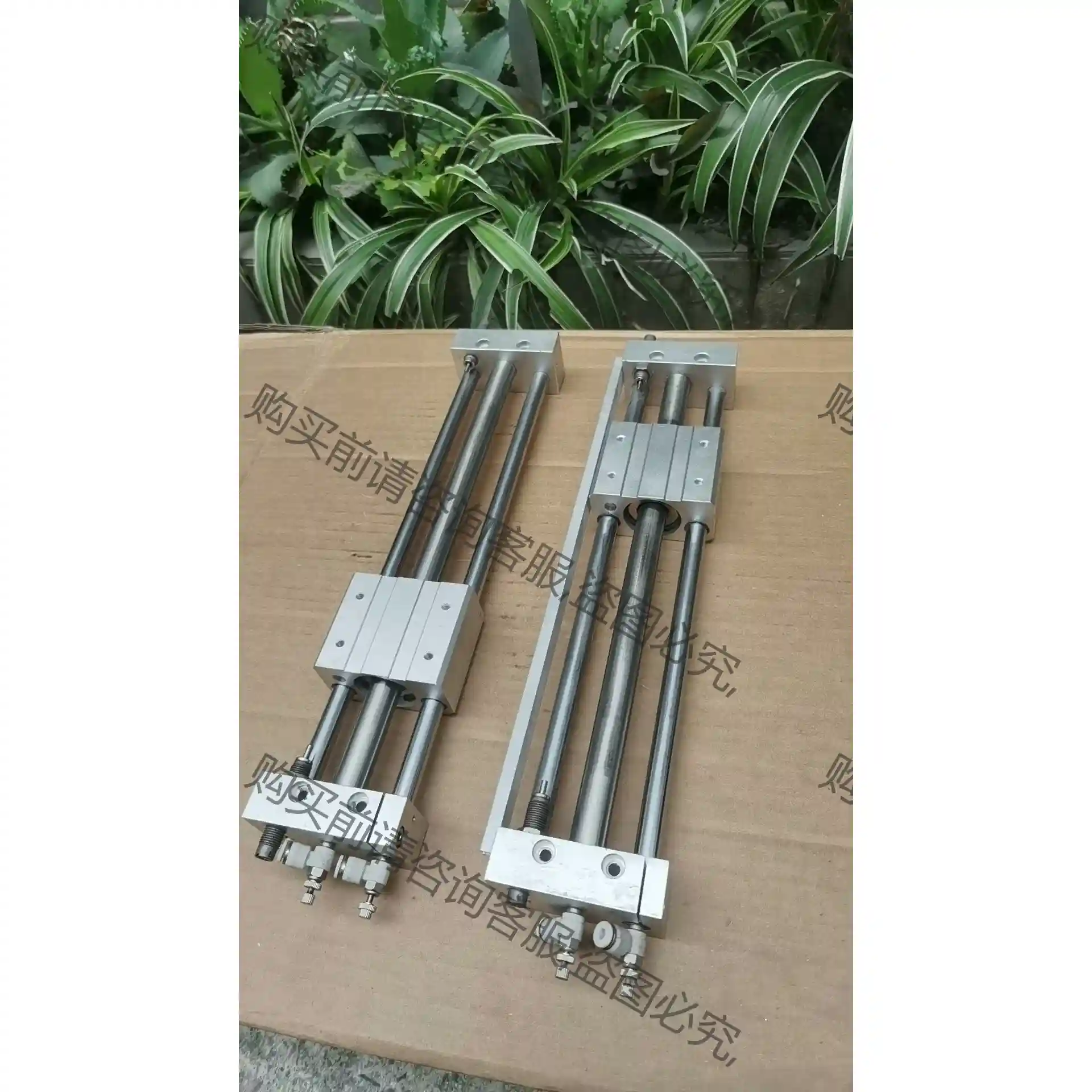 CDY1S15H-250无杆气缸，滑台气缸，三杆气动滑台，缸 议价再拍 拆