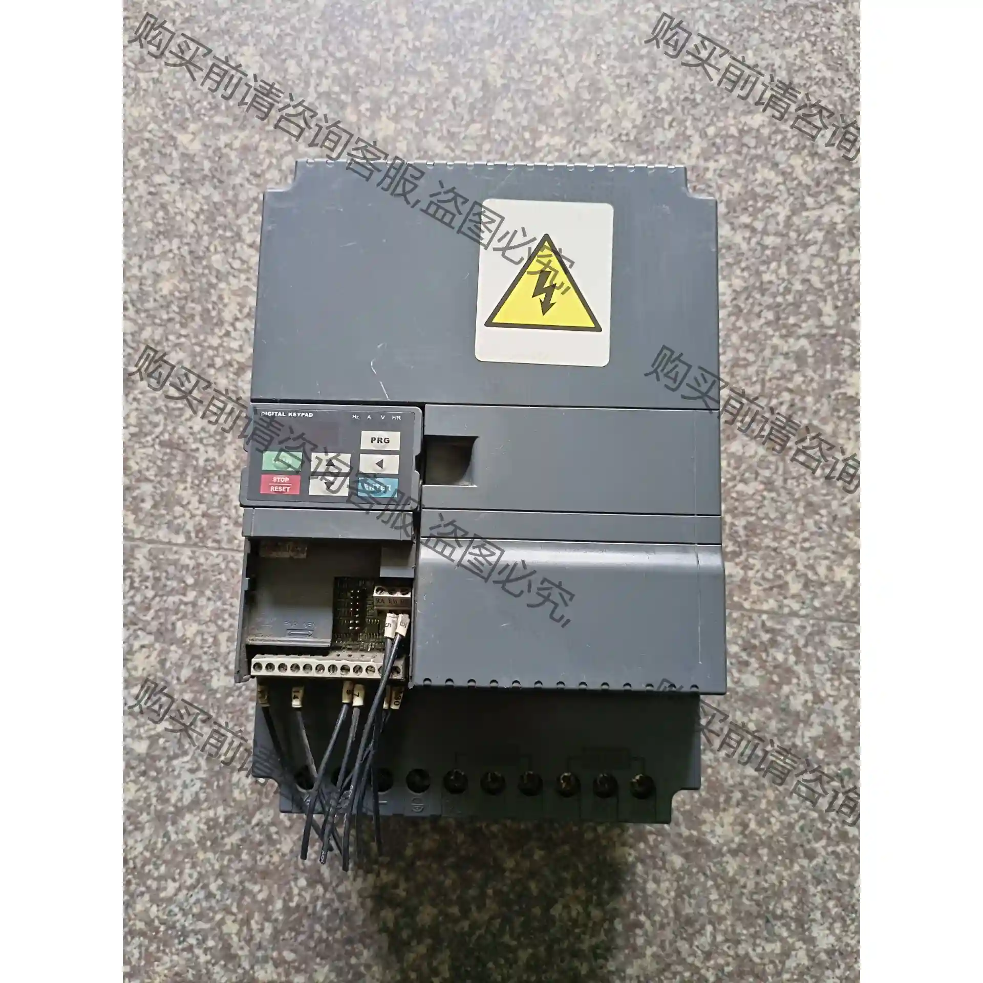 众辰变频器15KW Z2400-15GY 原装拆机，已上电测 议价再拍 拆机件