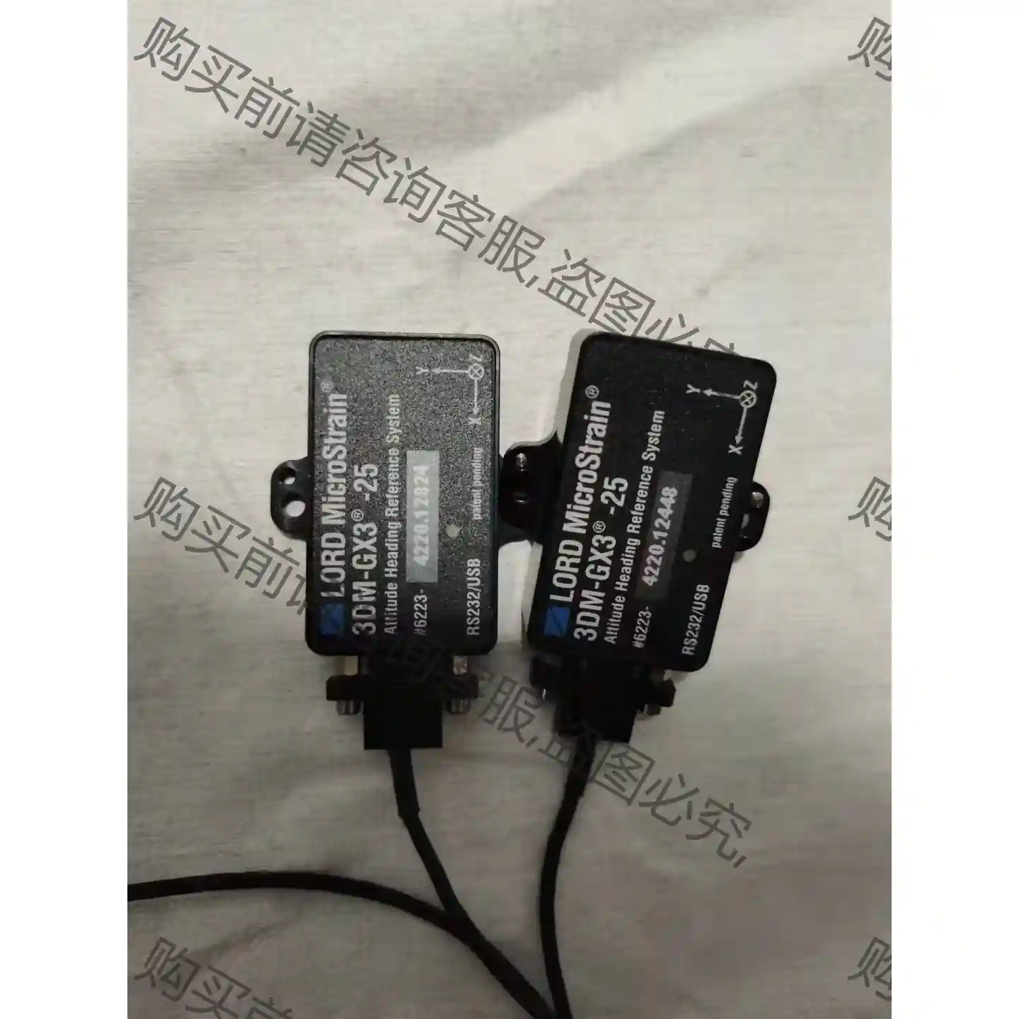 美国洛德陀螺仪3DM-GX3-25，3DM－GX3－15，二 议价再拍 拆机件