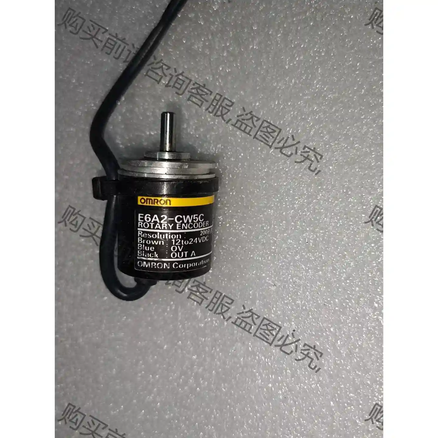 欧姆long500线编码器E6A2-CW5C，电压12~24V, 议价再拍 拆机件