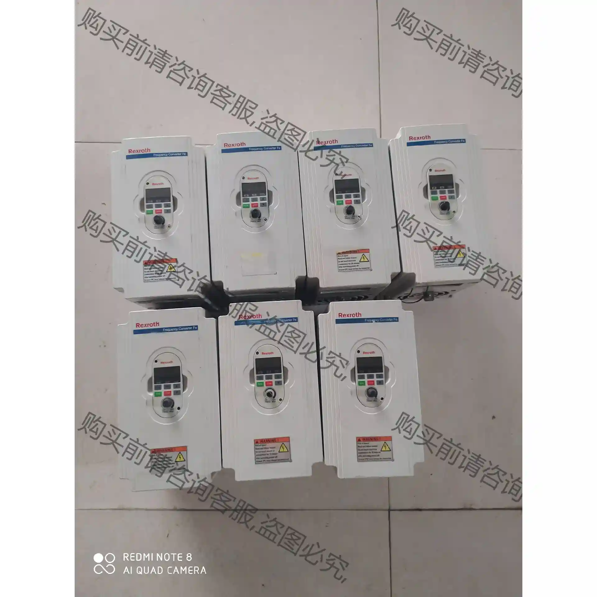 Rexroth变频器0.75KW,380V拆机功能包好FEC 议价再拍 拆机件