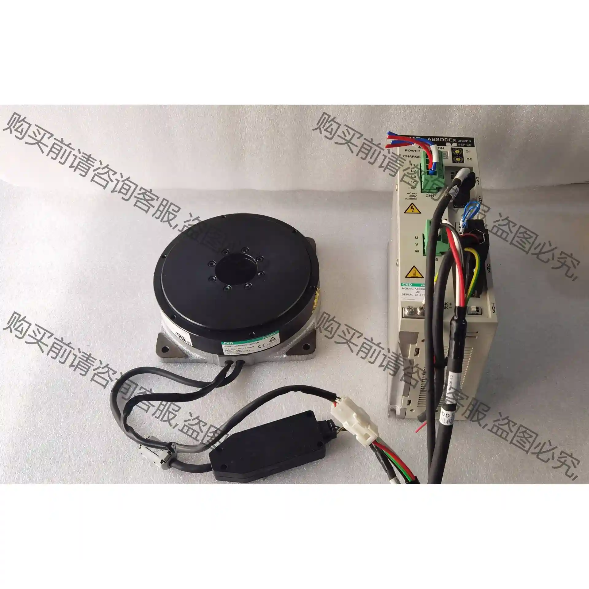 ckd直驱马达dd马达驱动电机AX9000tsax4009t 议价再拍 拆机件