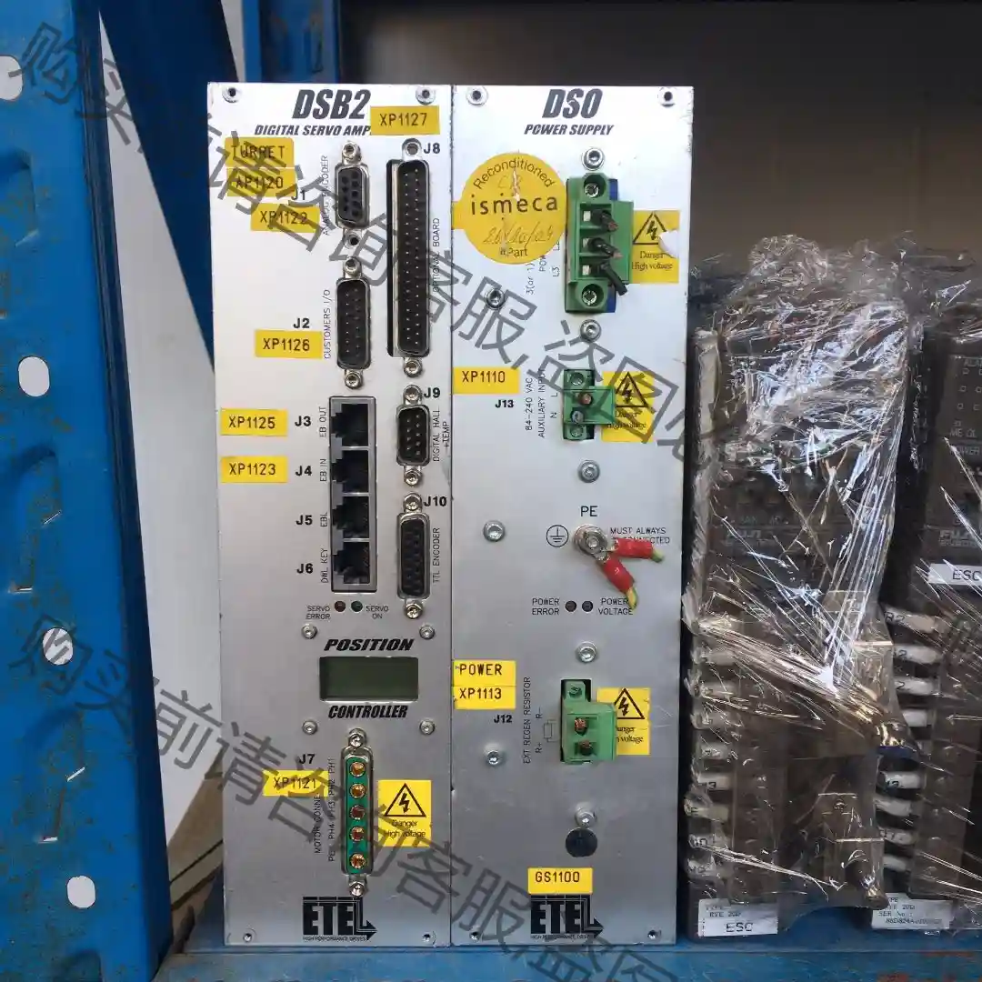 Etel 驱动板DSB2P132-111E-000B DSO 议价再拍 拆机件