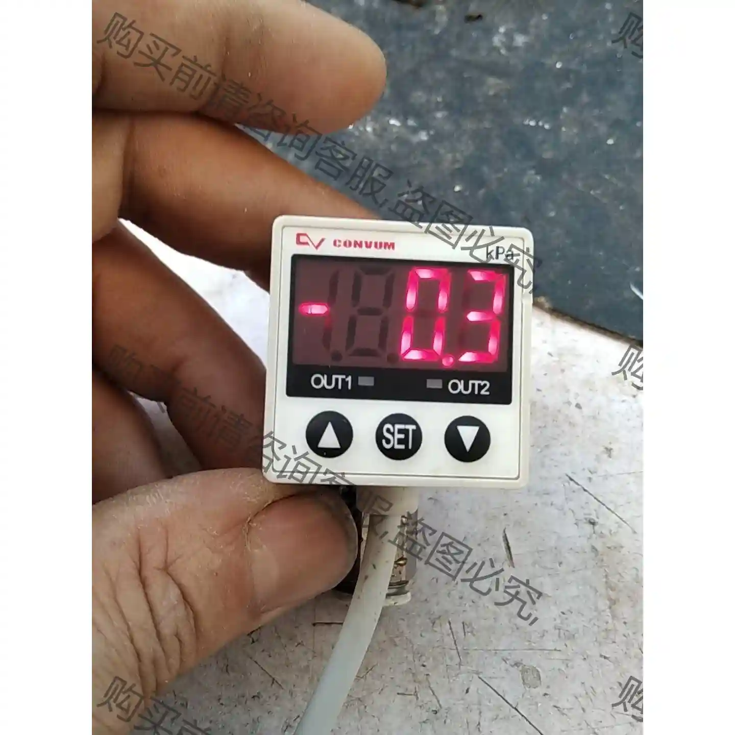 MPS-V33RC数显压力表 议价再拍 拆机件