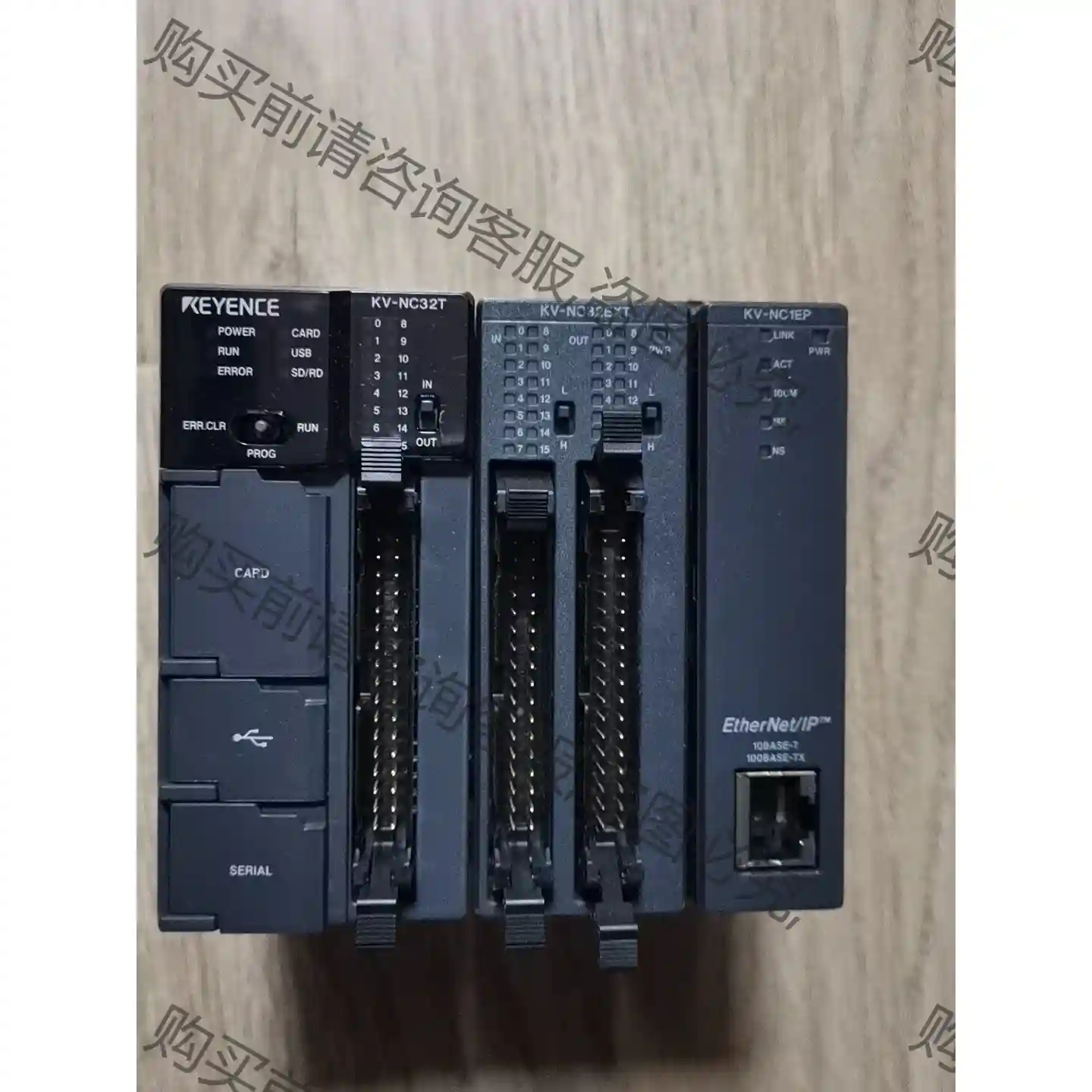 基恩士KeyenceKV-NC32T KV-NC1EP 议价再拍 拆机件