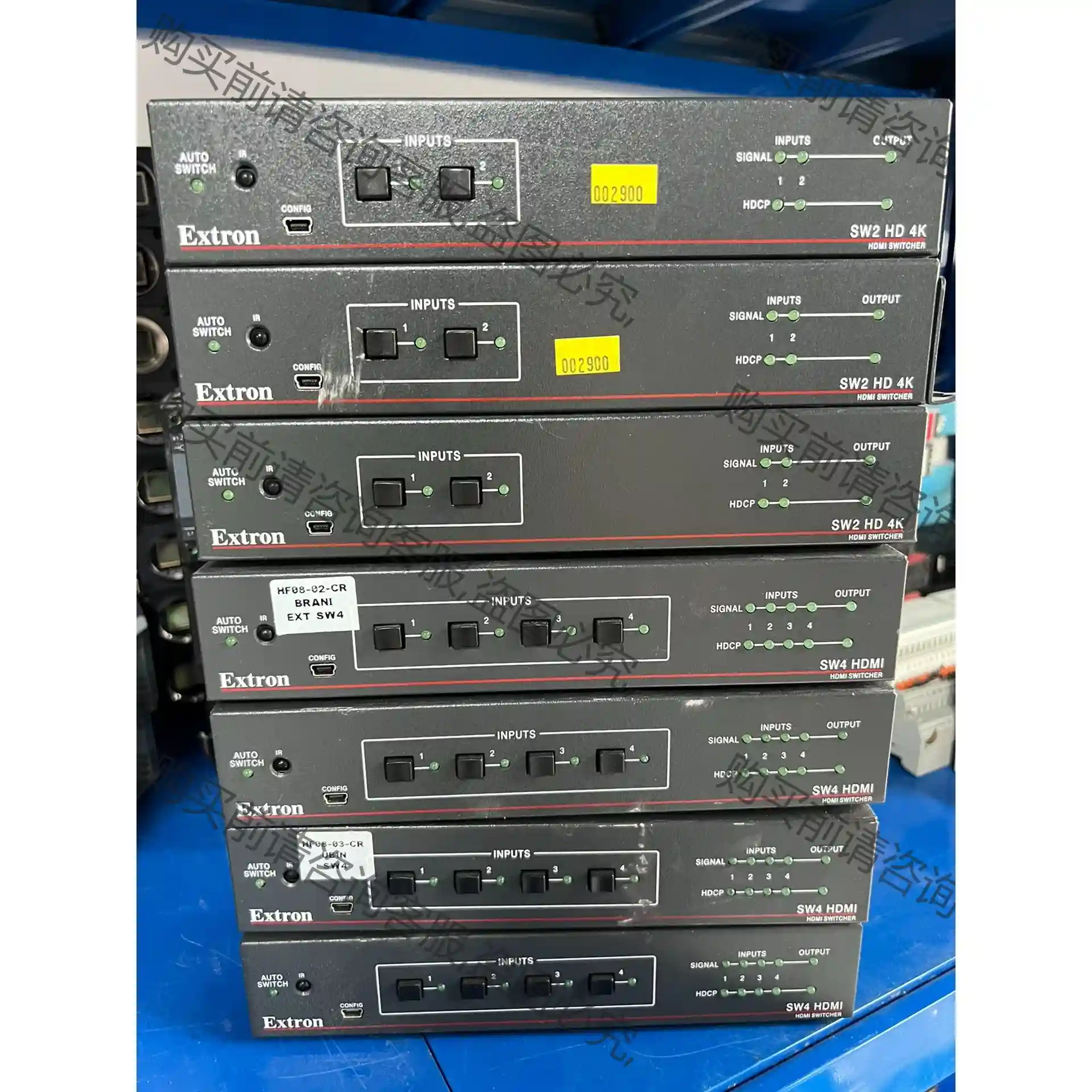 爱思创Extron SW2 HD 4K 2进1出 SW4 H 议价再拍 拆机件