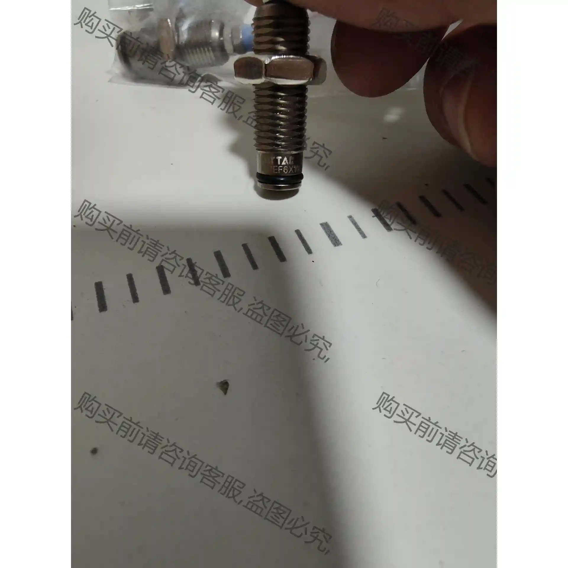 AirTAC亚德客 MPE6X10螺纹型气缸 议价再拍 拆机件