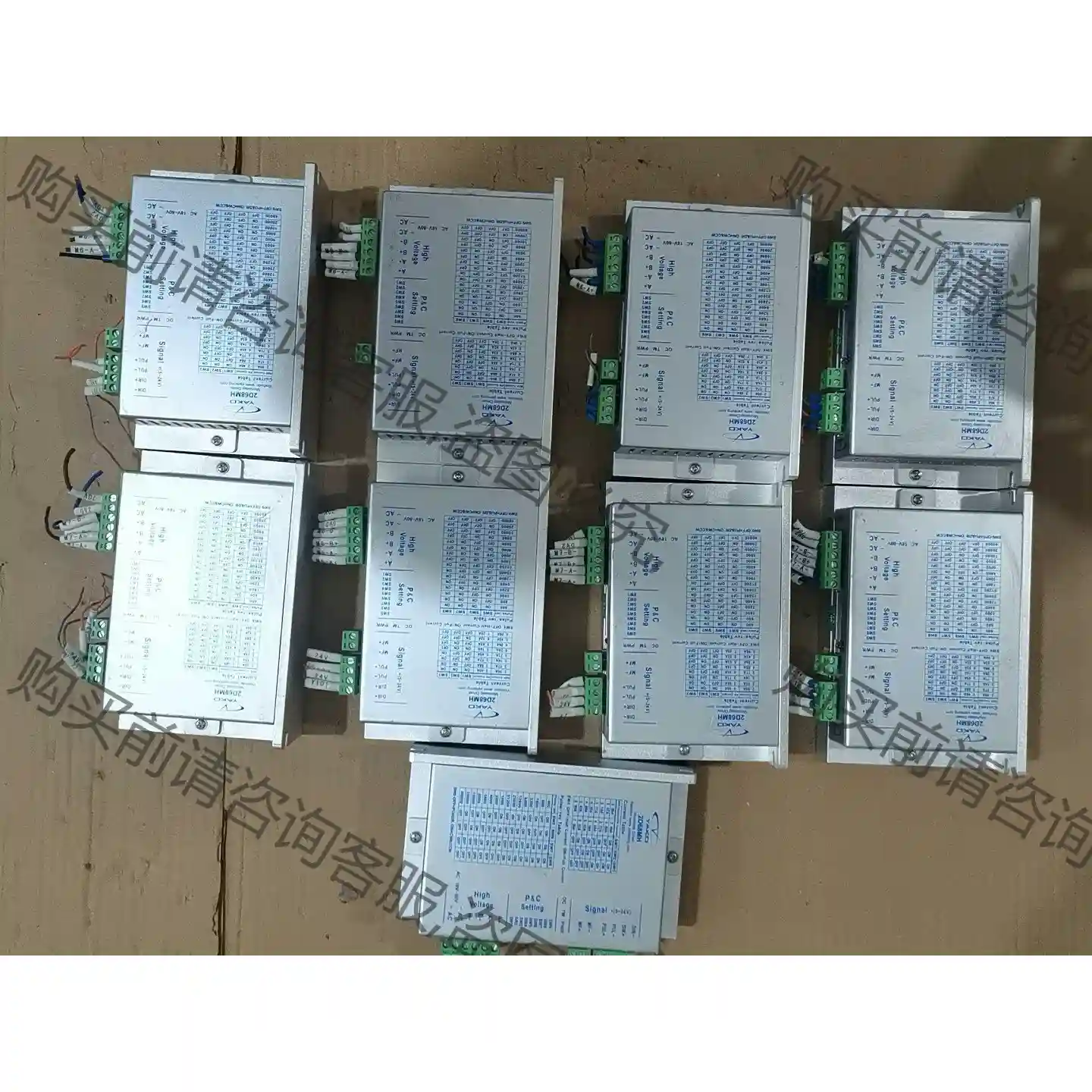 YAKO研控步进驱动器2D68MH，原装拆机，实物拍摄，功能 议价再拍