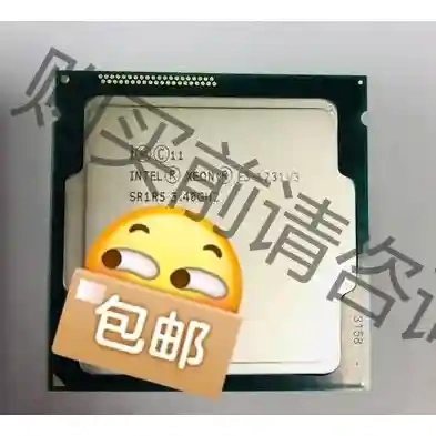 e3神u E3神教至强e3 1231v3 CPU 115 议价再拍 拆机件