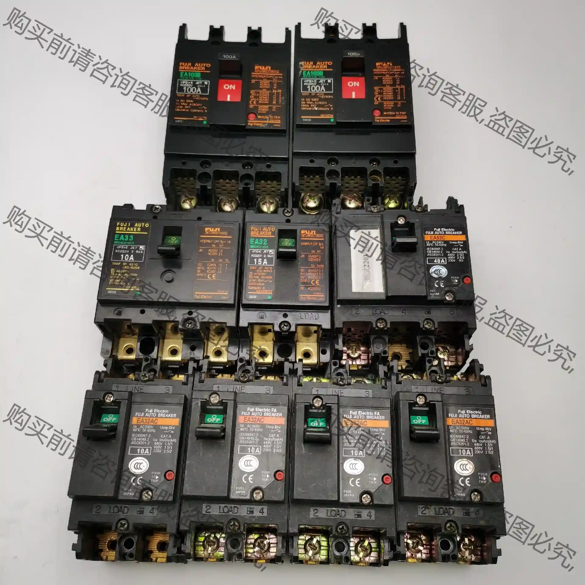EA103B 3P100A/EA53C 3P40A/EA33 议价再拍 拆机件