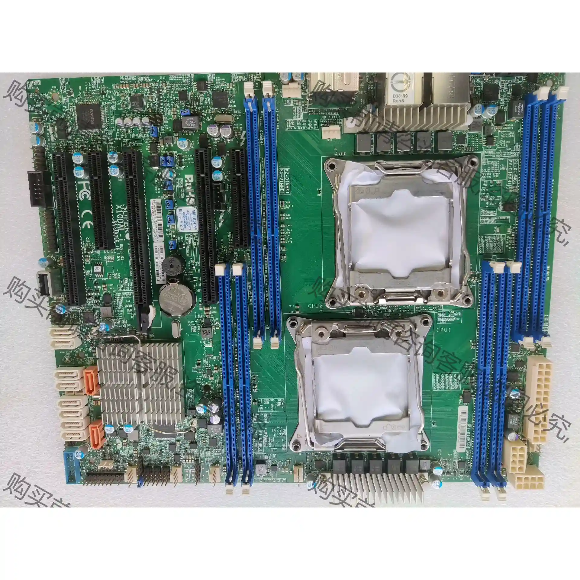 超微X10DAL-i X99服务器主板C612 双口千兆 工 议价再拍 拆机件