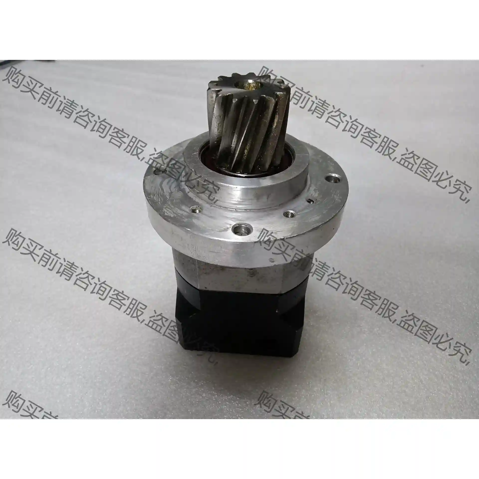 400W伺服电机行星减速机，60PLF8K速比1:8，入轴1 议价再拍 拆机