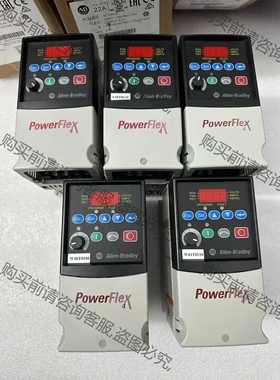 AB罗克韦er变频器0.75KW 罗克韦er变频器 22A-A4 议价再拍 拆机件