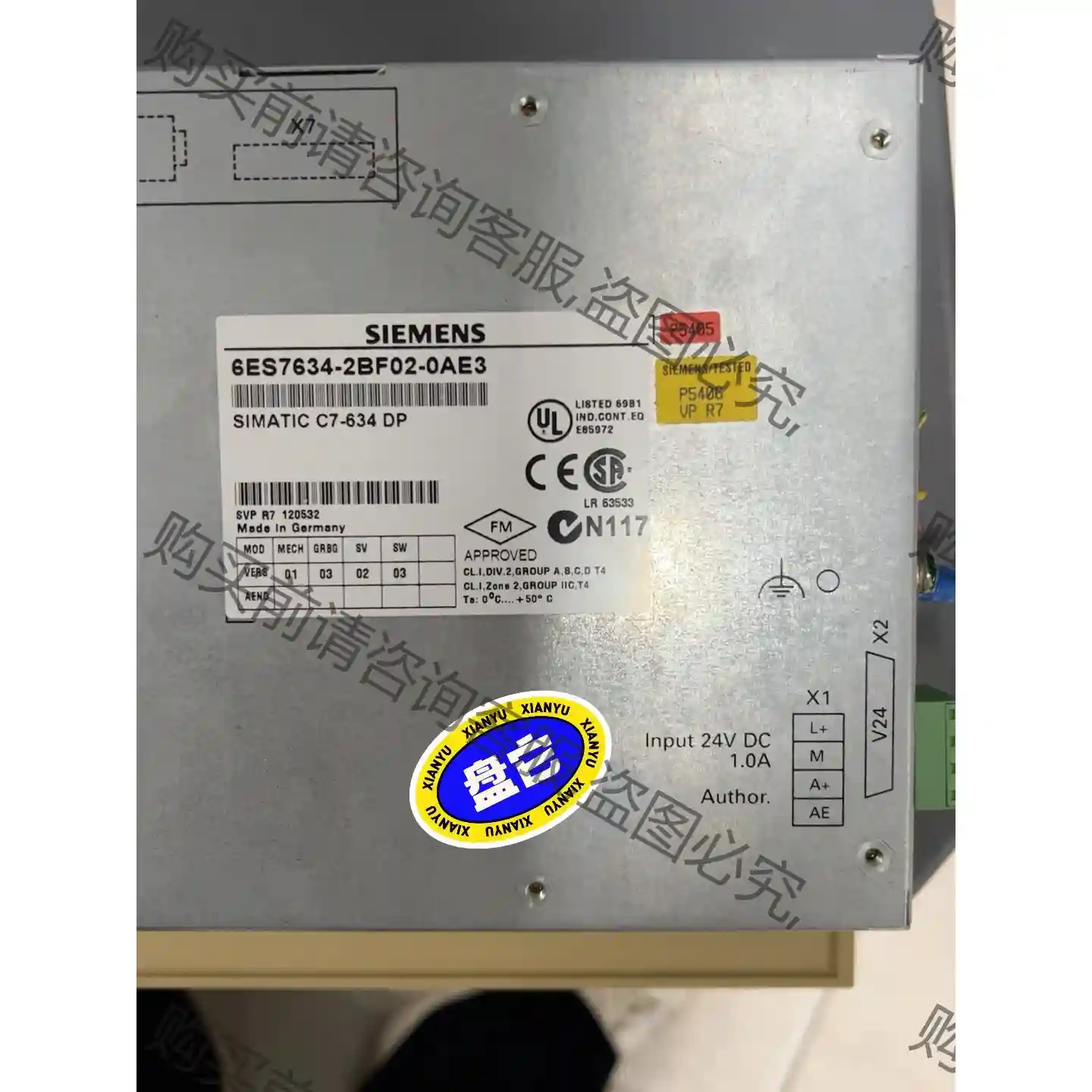 西门zi触摸屏6ES7634-2BF02-0AE3原装正品 议价再拍 拆机件