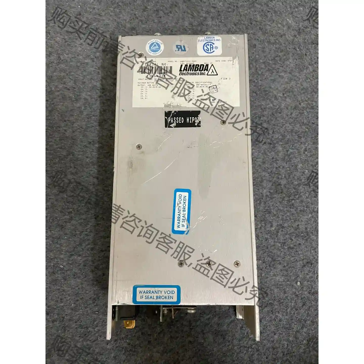 LAMBDA UAD1TXXXX-2043 400W AV 议价再拍 拆机件