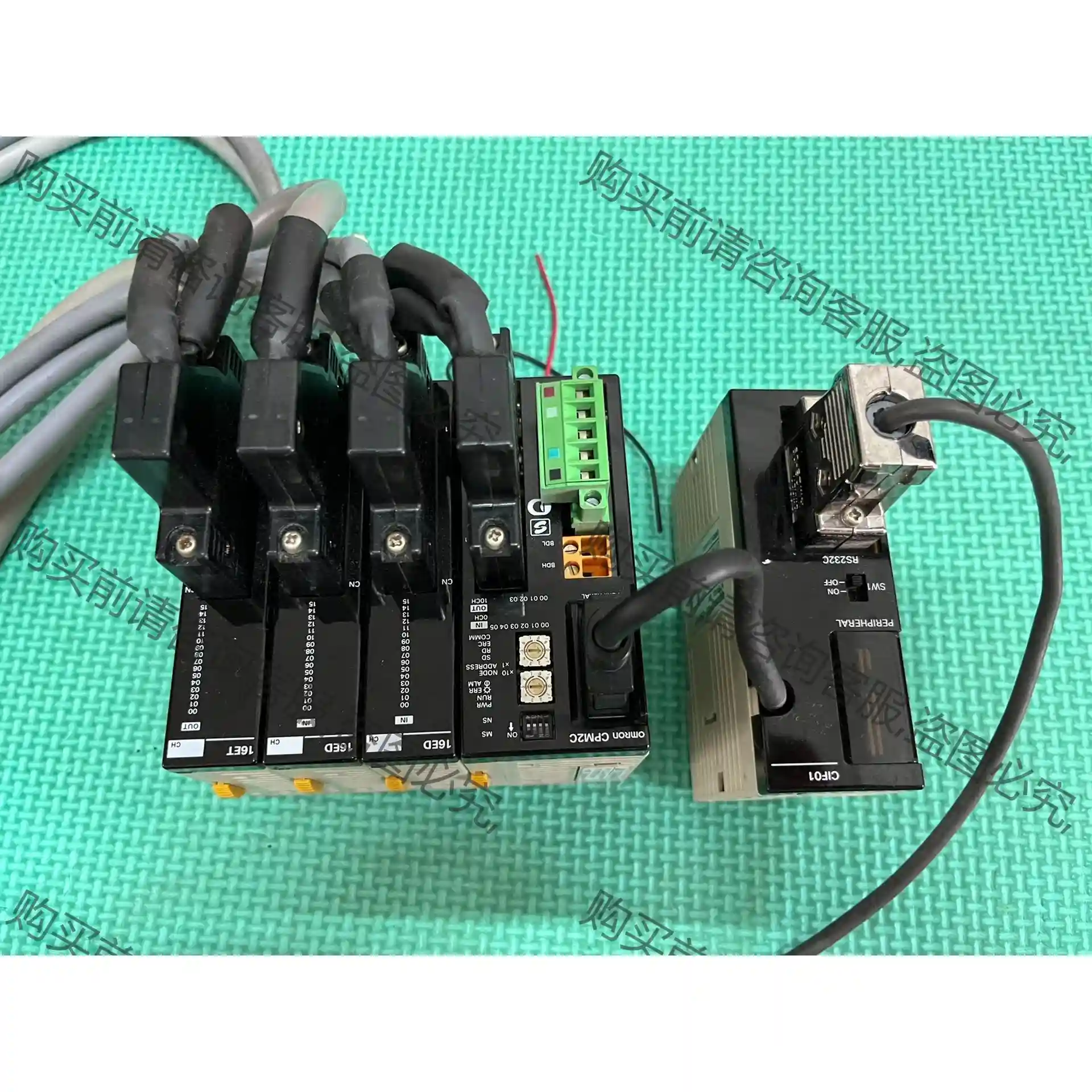 欧姆longPLC ，CPM2C-S110C-DRT（1个） 议价再拍 拆机件