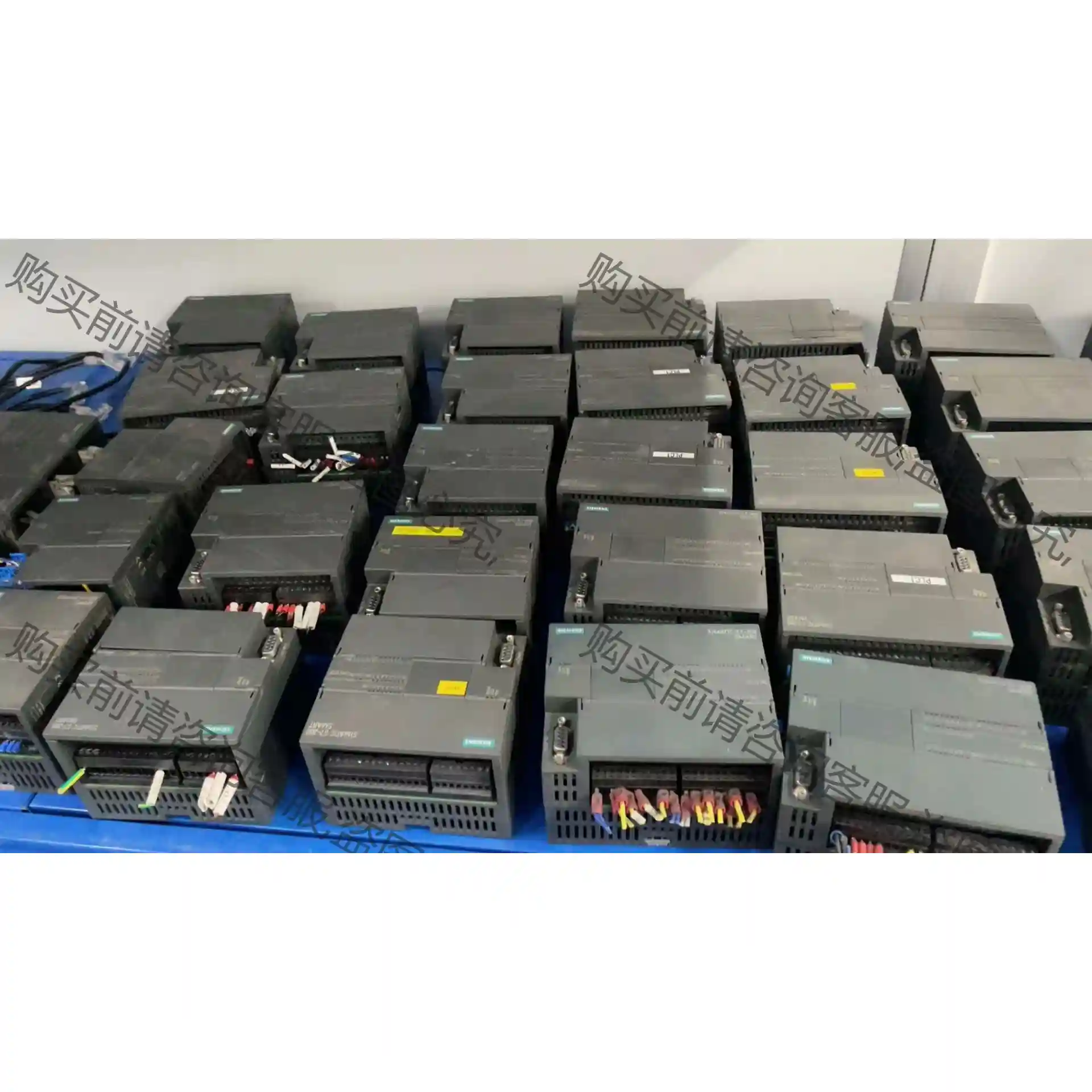 西门ziPLC 型号:S7-200-CPUST40、现货20台 议价再拍 拆机件