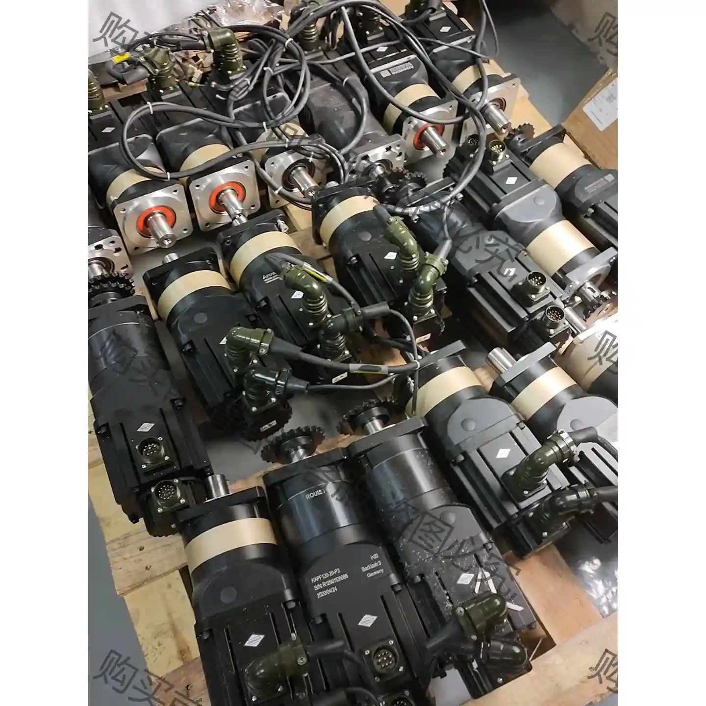 汇川伺服大功率1.5KW电机MS1H3-13C15CD-A3 议价再拍 拆机件