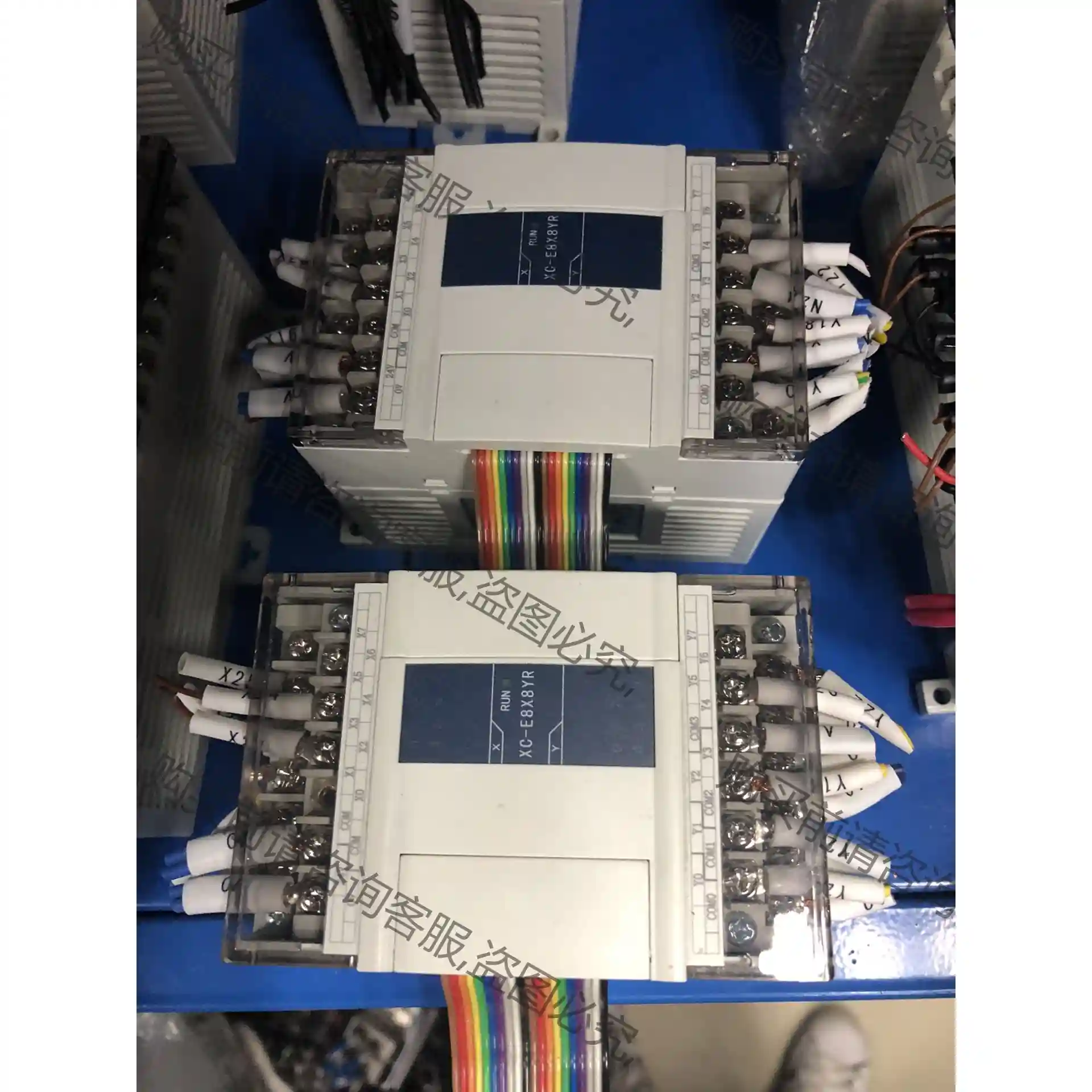 信捷扩展模块XC-E8X8YR，有2个，九成新，功能包好，需 议价再拍