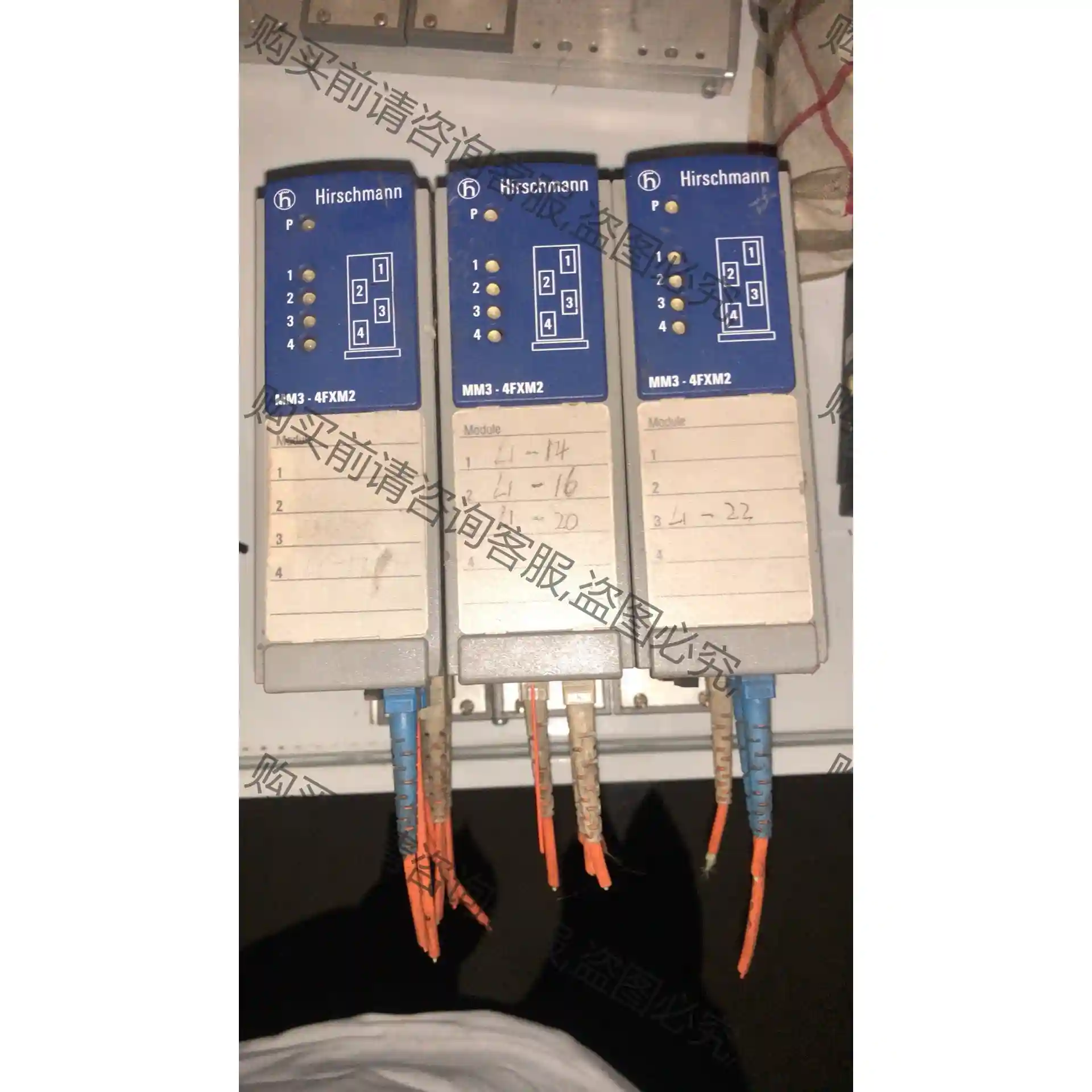 MM3-4FXM2 HIRSCHMANN 赫斯曼工业交换机 议价再拍 拆机件