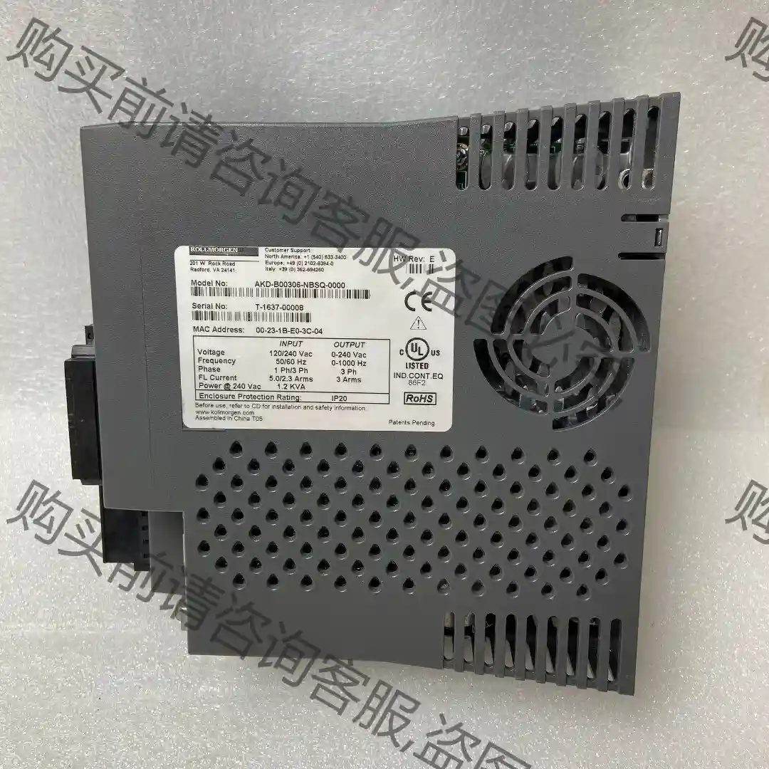 AKD-B00306-NBSQ-0000 科尔摩根 驱动器 议价再拍 拆机件