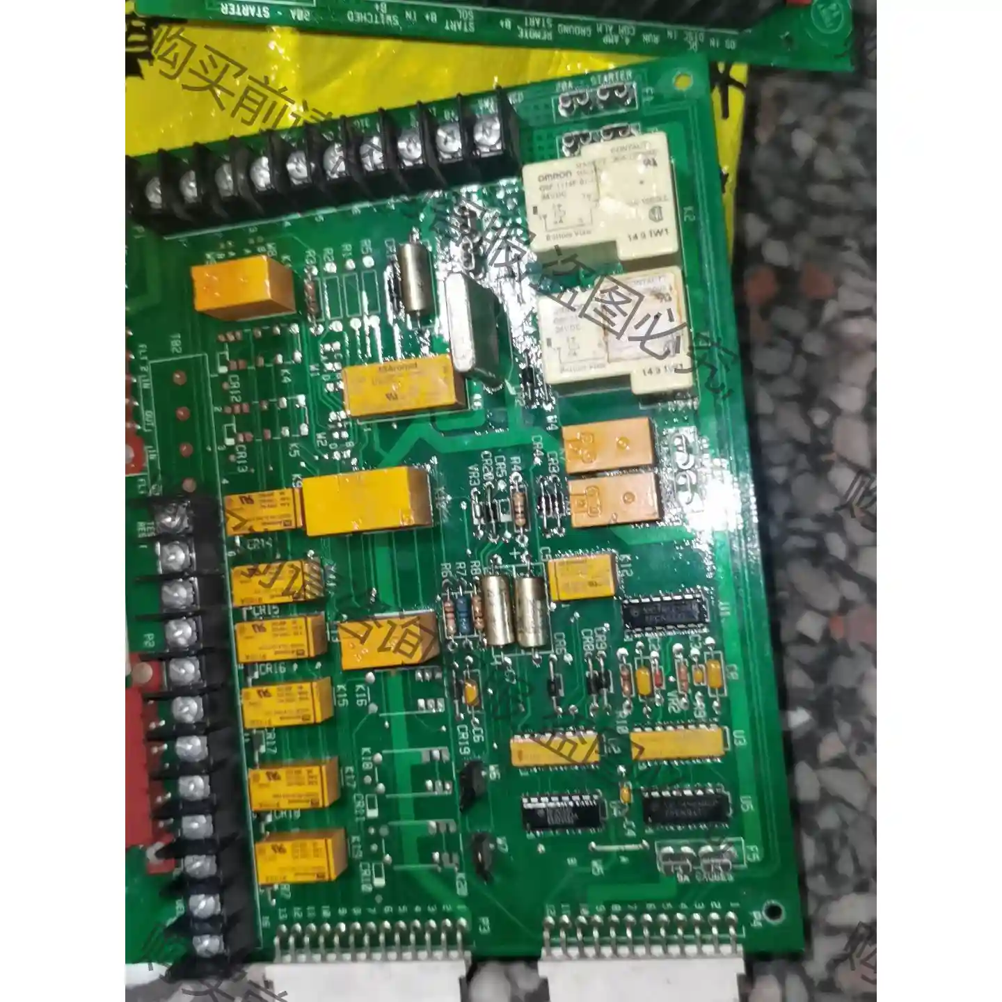 300-2810 2康明斯发电机主板七灯板启动板12V24V 议价再拍 拆机件