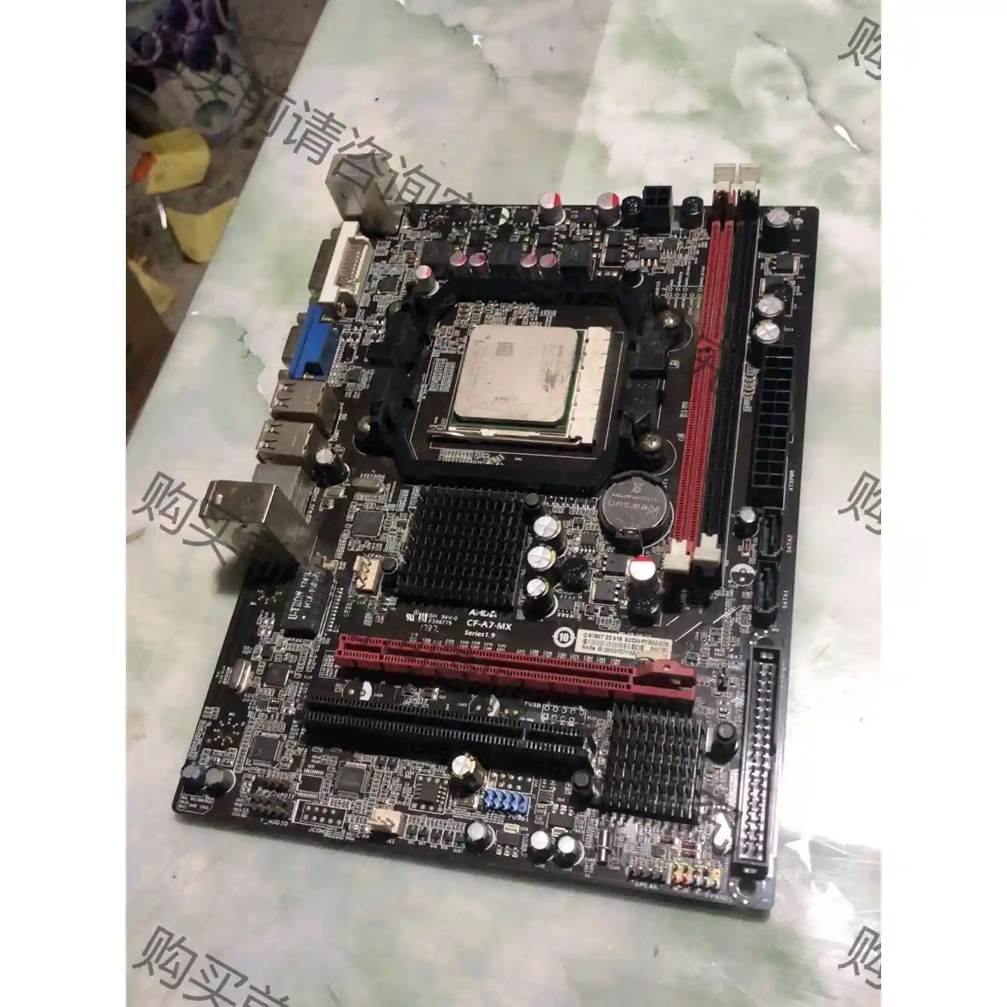 七彩虹A78T D3 V19 AMD AM3全集成主板 议价再拍 拆机件
