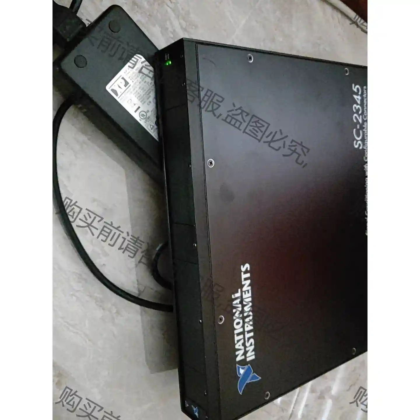 美国NI SC-2345接线盒 可容纳20个SCC模块，正品 议价再拍 拆机件