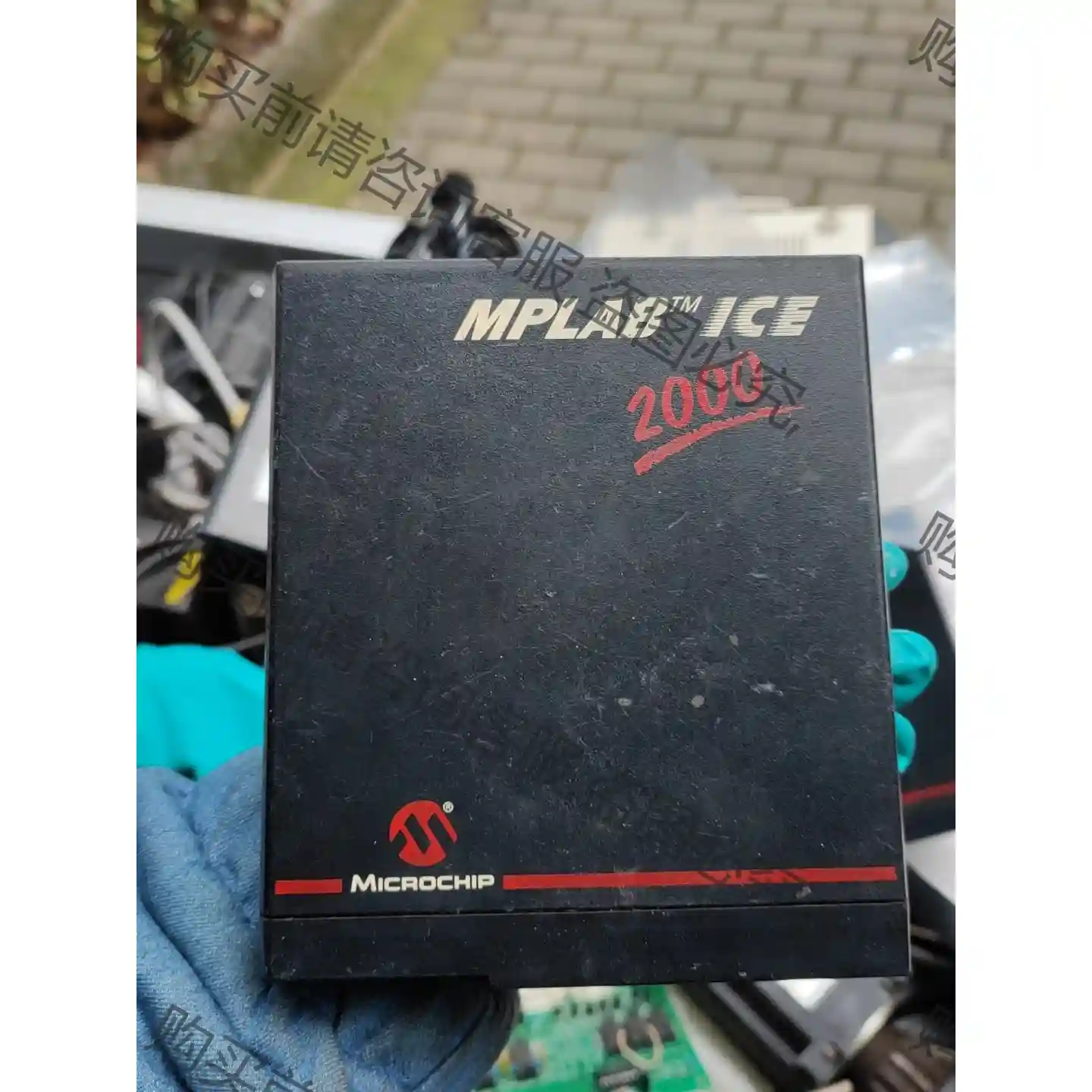 mplab ice2000仿真器 没有电源及一切配件，保好用 议价再拍 拆机