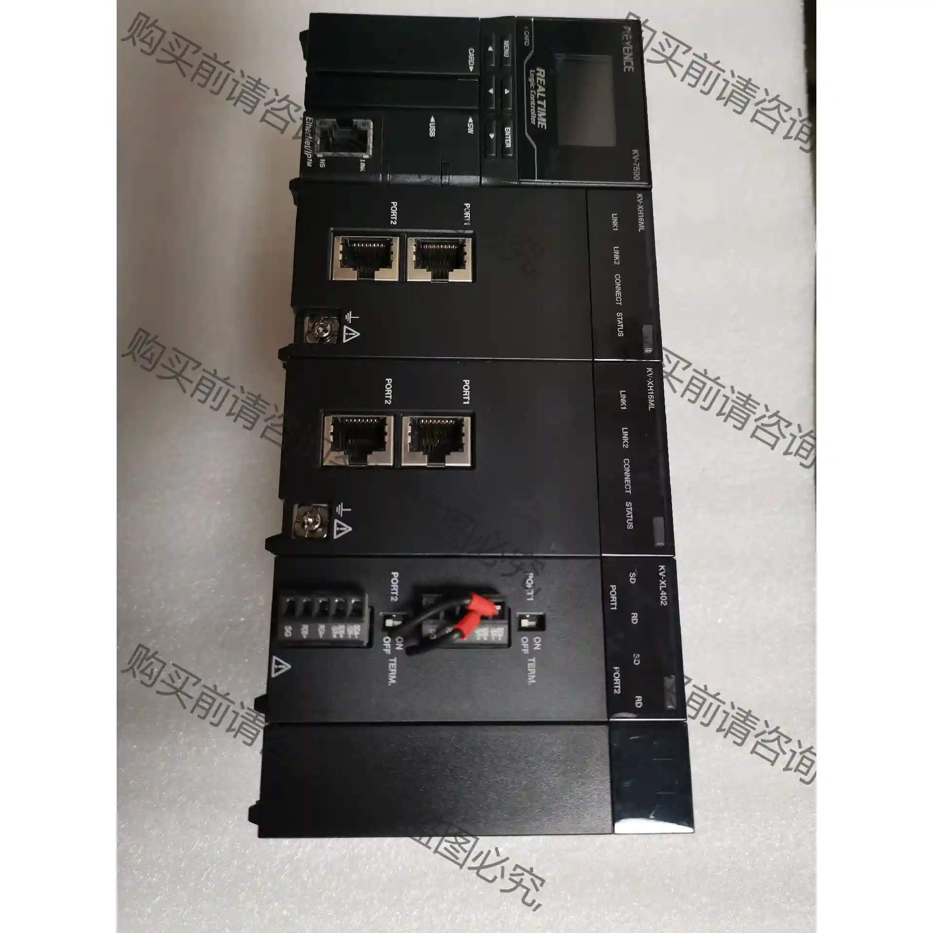 基恩士KV-7500 XH16ML XL402 70 议价再拍 拆机件