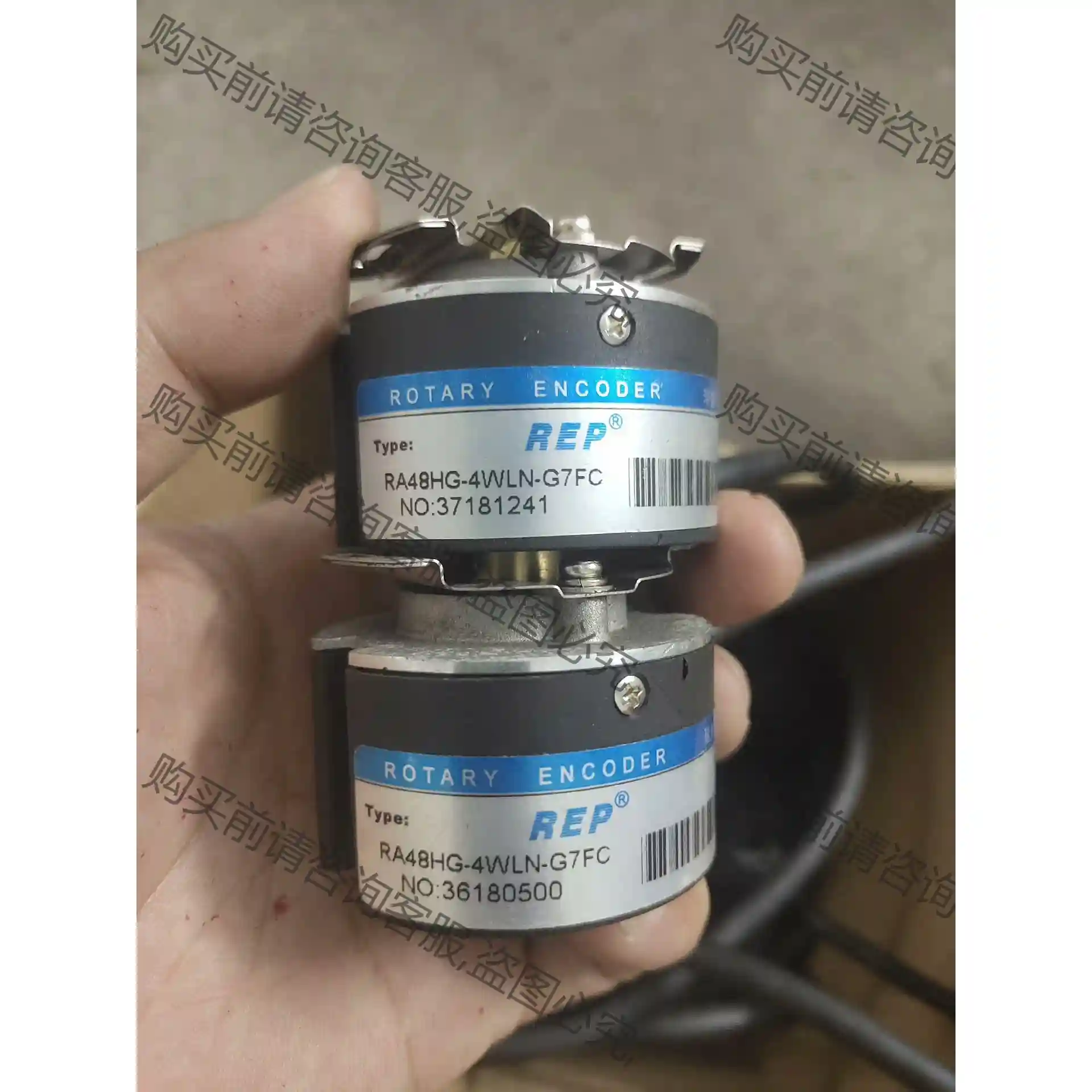 瑞普安华RA48HG-4WLN-G7FC，内孔径直8mm直孔 议价再拍 拆机件