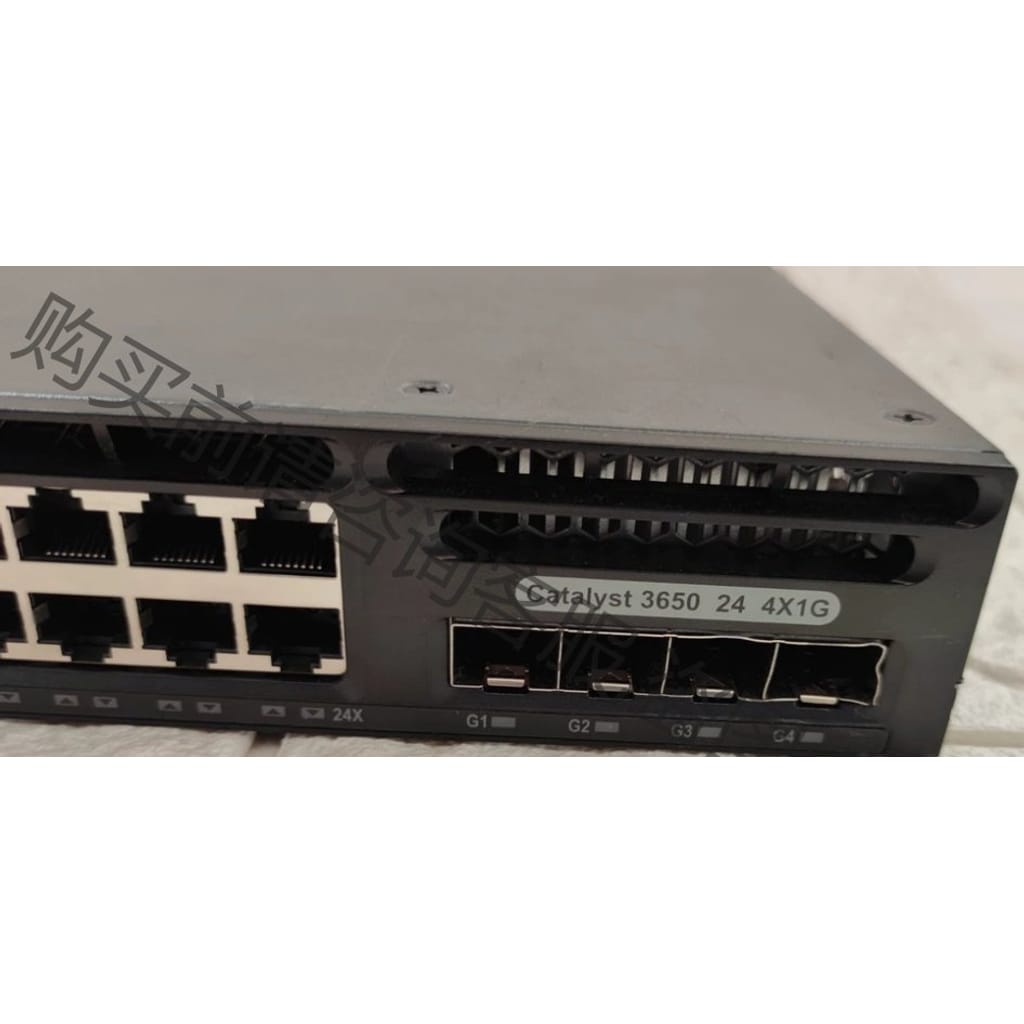 功能正常议价 CISCO思科原装WS-C3650-24PS-L/S交换机