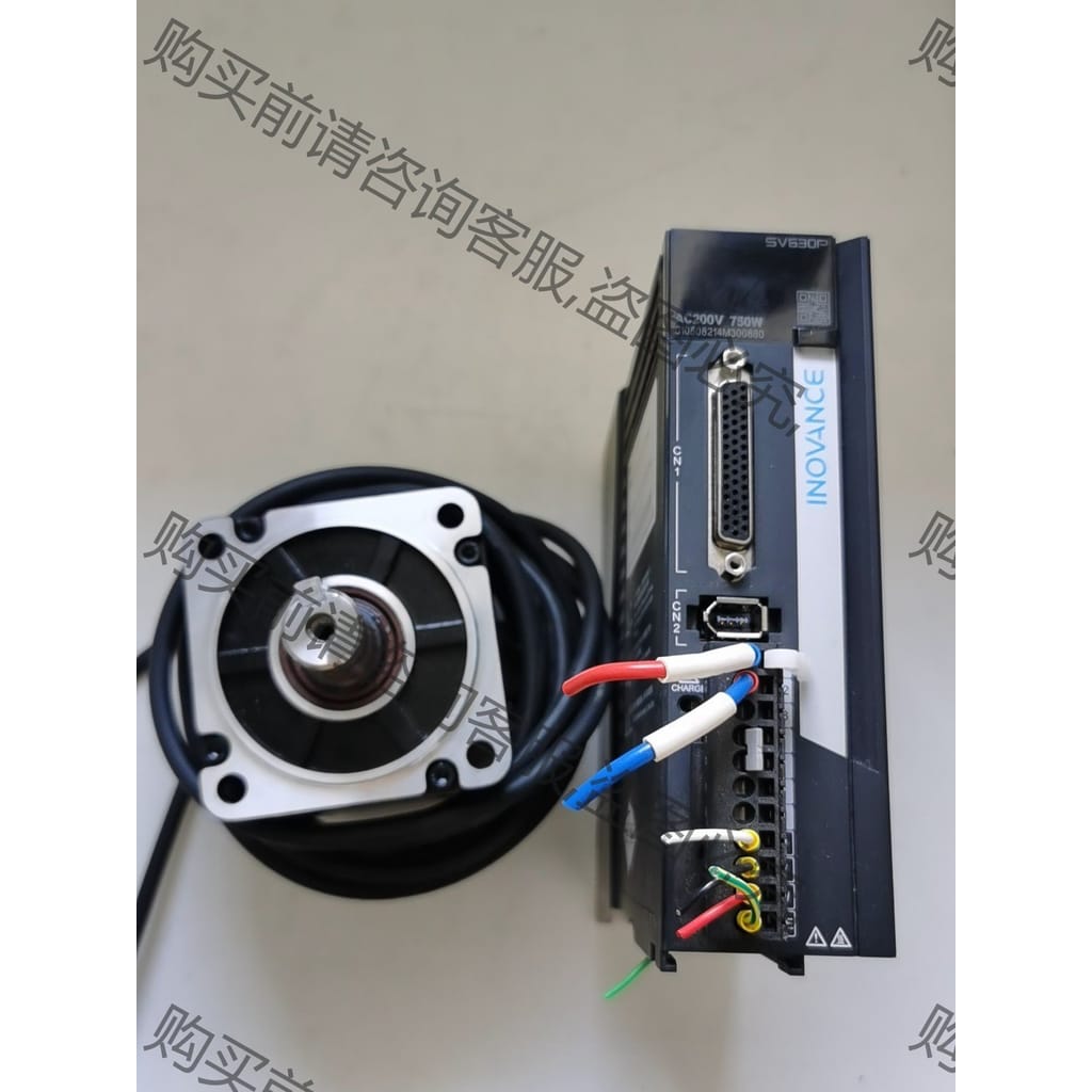 功能正常议价 汇川伺服：驱动器型号SV630PS5R5I电机MS1H4-7