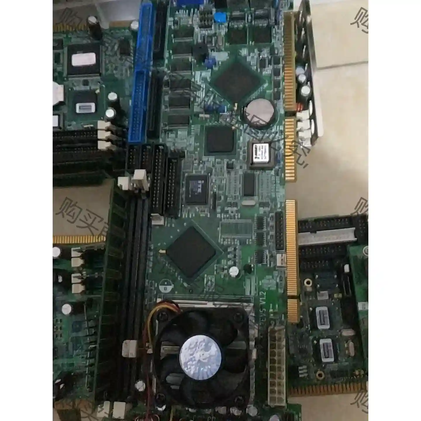 台湾威达ROCKY-3782EV V1.2.工控机主板，带内 议价再拍 拆机件